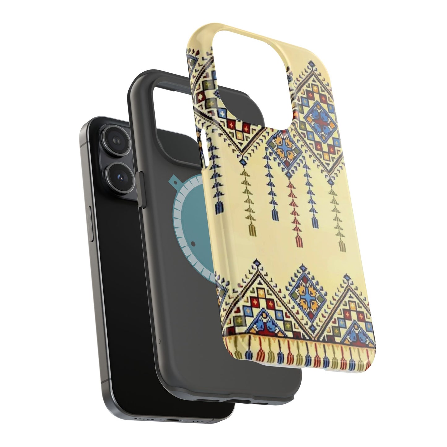 Tatreez Pattern - Iphone Magnetic Tough Cases