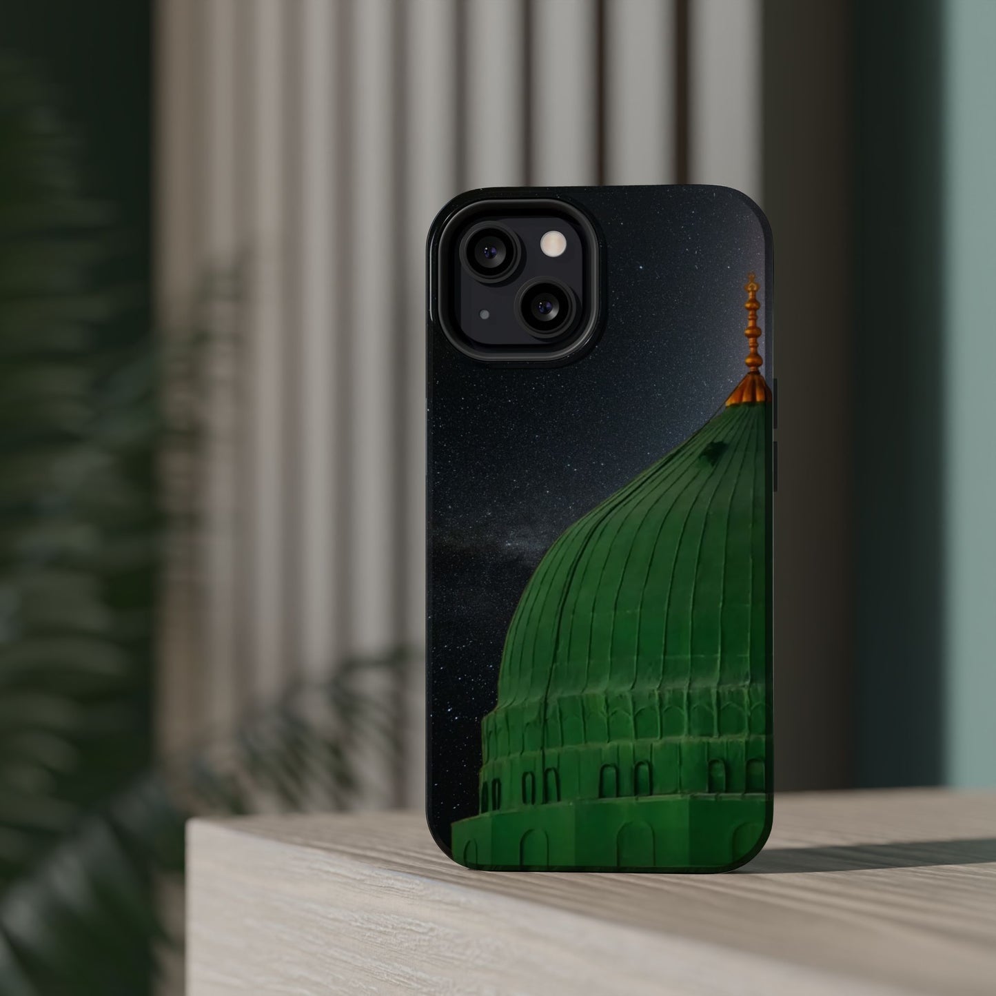 Green Dome Design Iphone Magnetic Tough Cases