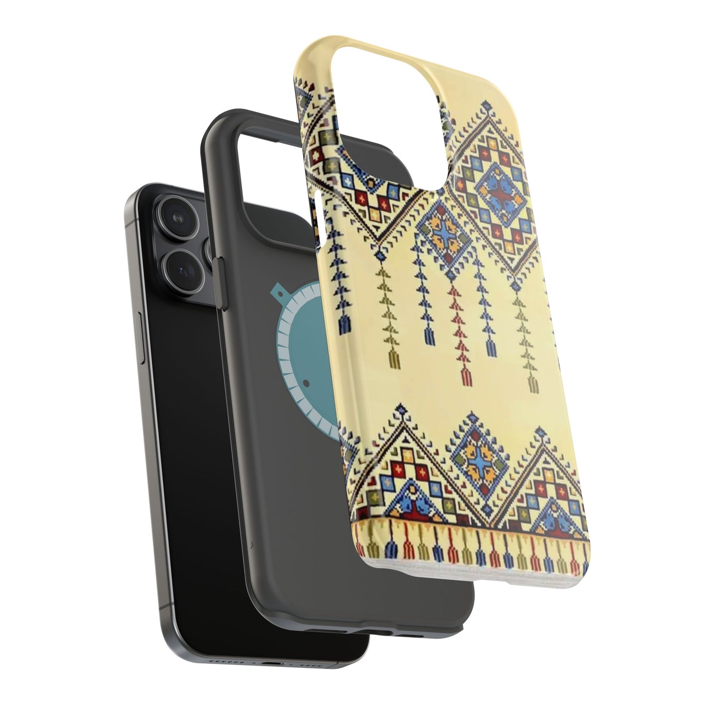 Tatreez Pattern - Iphone Magnetic Tough Cases