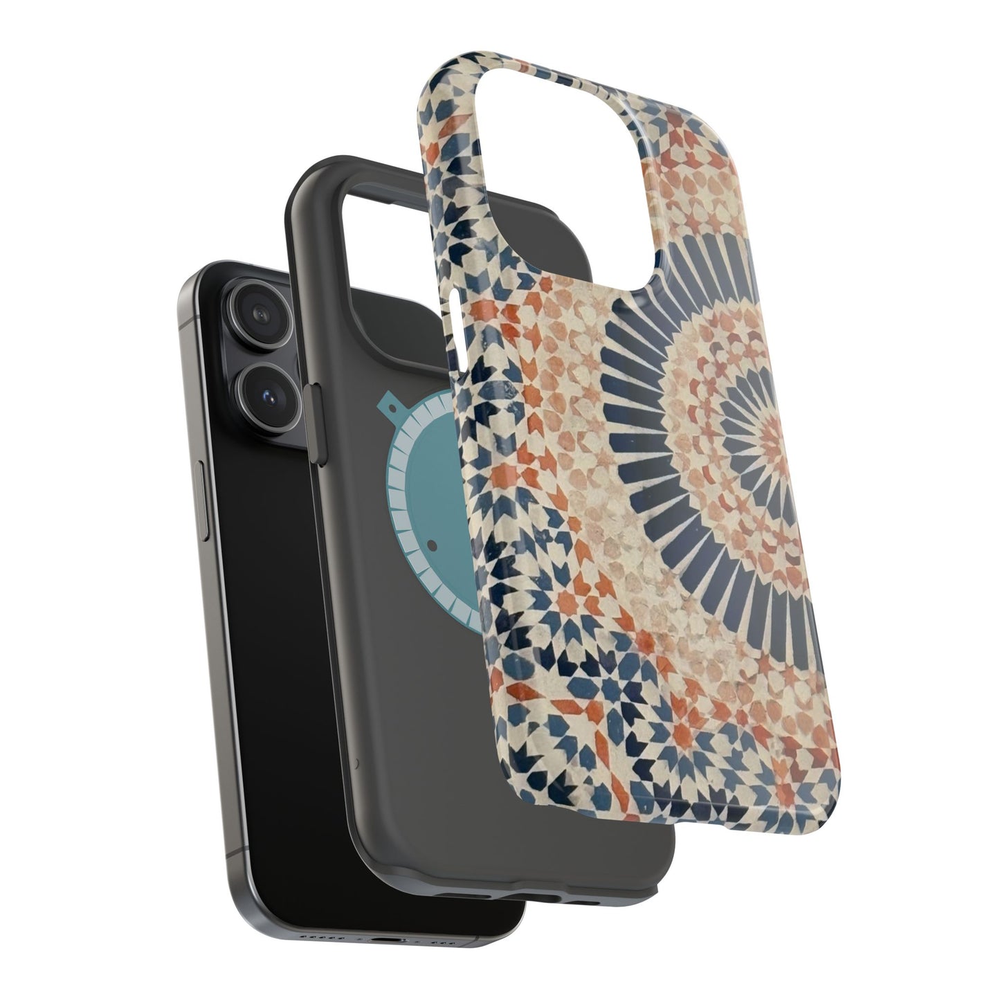 Moroccan Design Iphone Magnetic Tough Cases