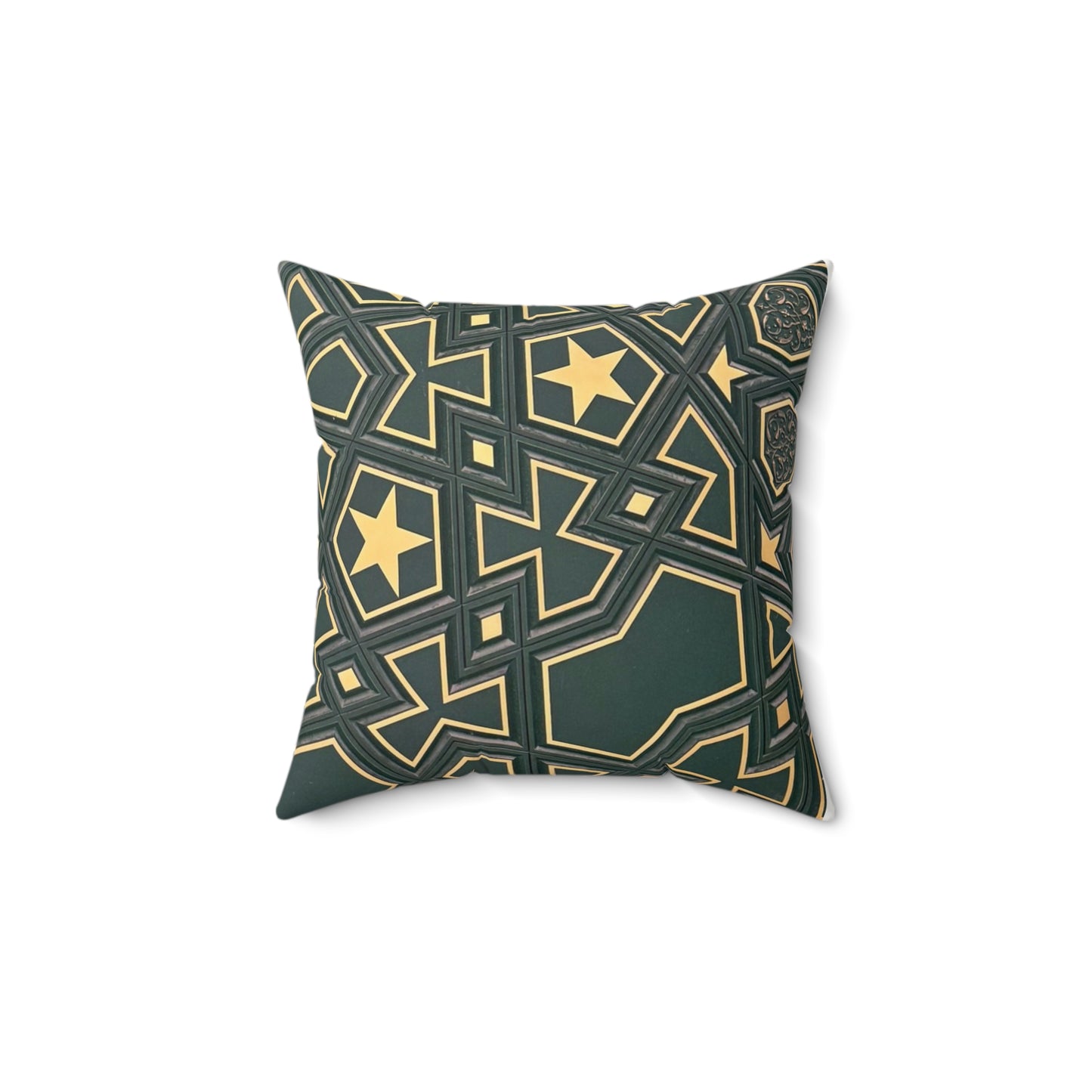 Masjid Al Haram Suede Square Pillow