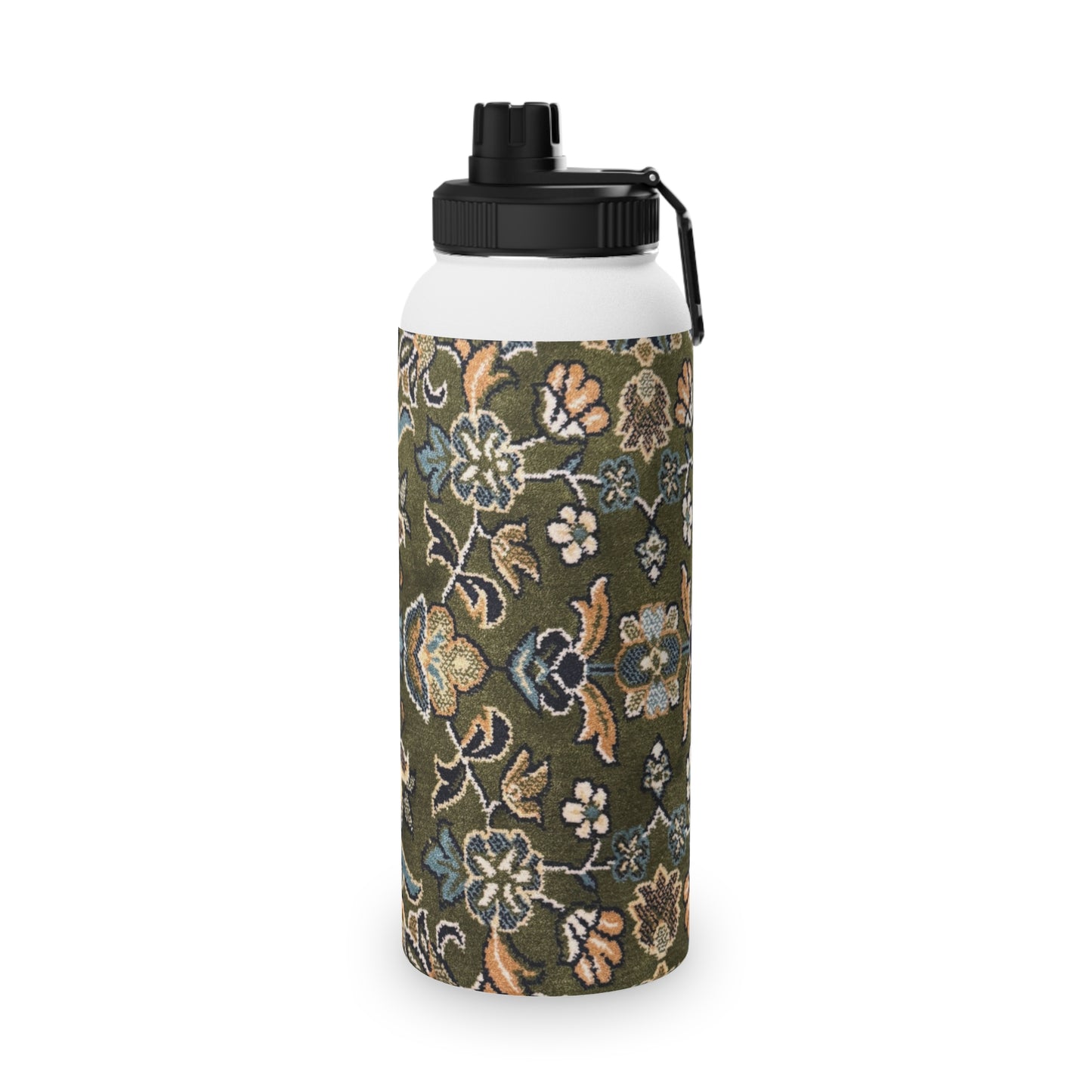 Rawdah Stylish Stainless Steel Water Bottle with Sports Lid