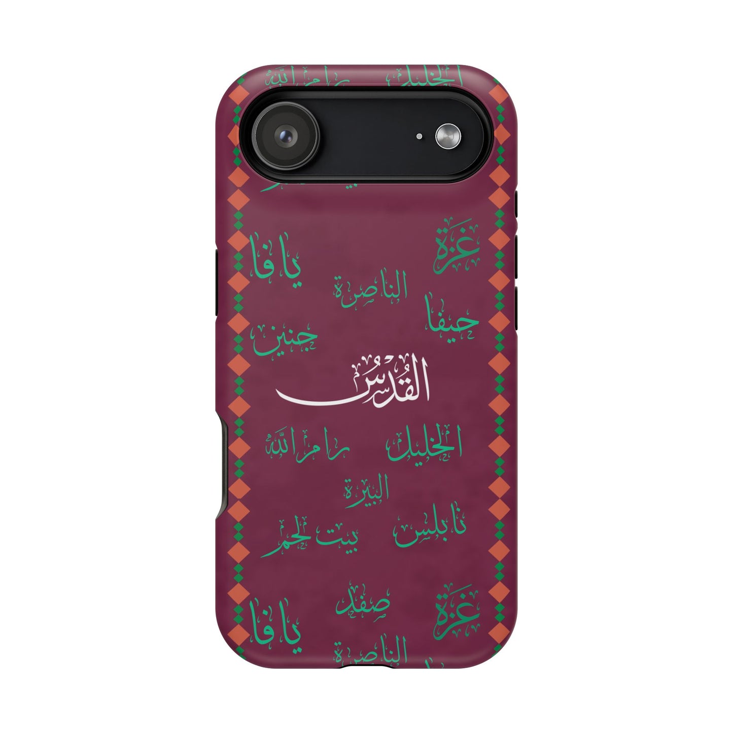 Palestinian Cities Design - Iphone Magnetic Tough Case