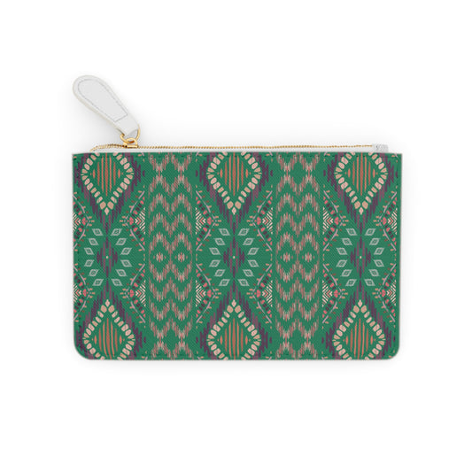 Emerald Green Mini Clutch Bag
