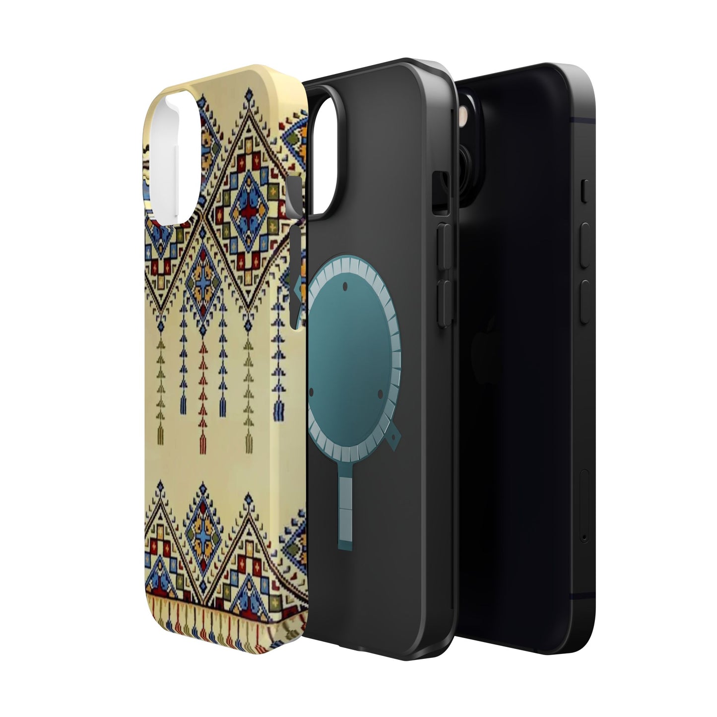 Tatreez Pattern - Iphone Magnetic Tough Cases