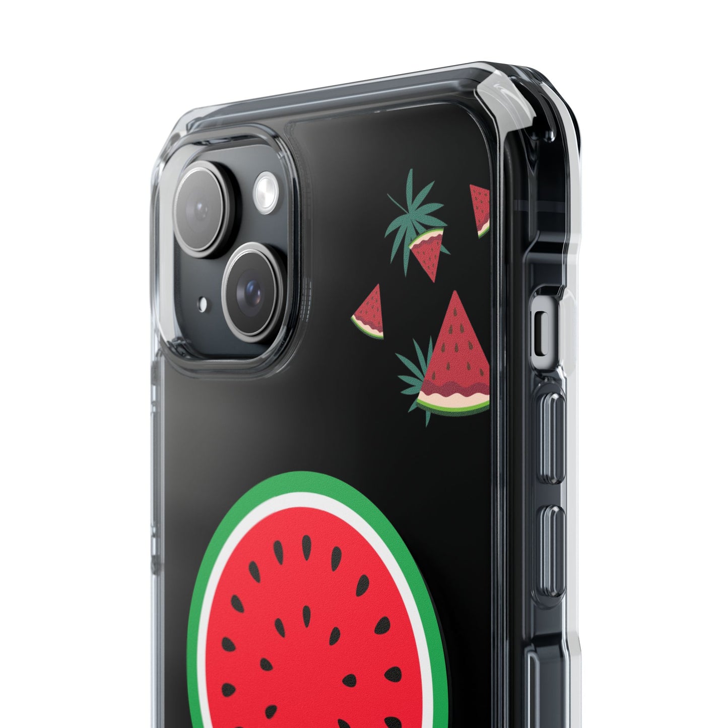 Watermelon 🍉 Magnetic Clear Phone Case - Clear Impact Case