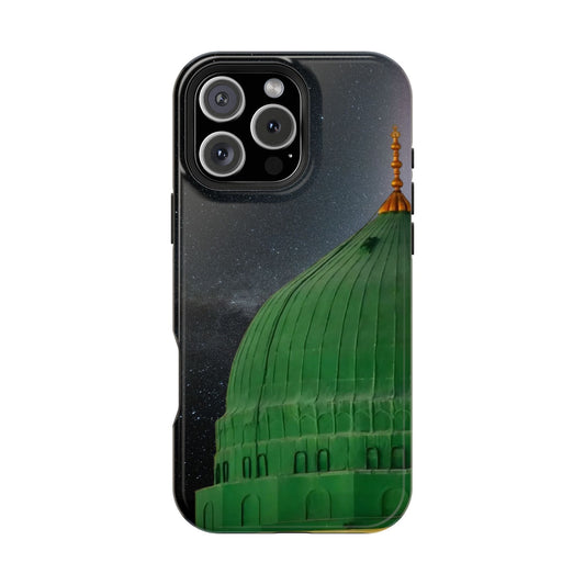 Green Dome Design Iphone Magnetic Tough Cases