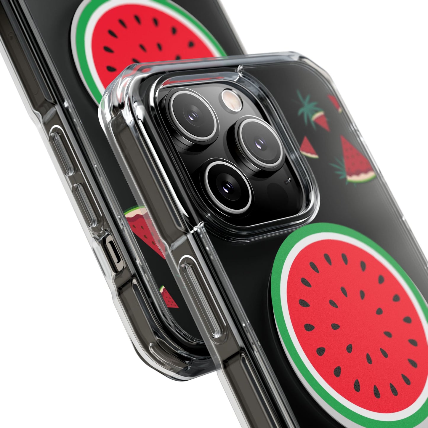 Watermelon 🍉 Magnetic Clear Phone Case - Clear Impact Case
