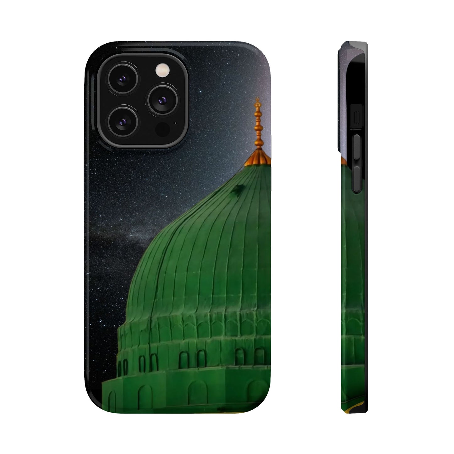 Green Dome Design Iphone Magnetic Tough Cases