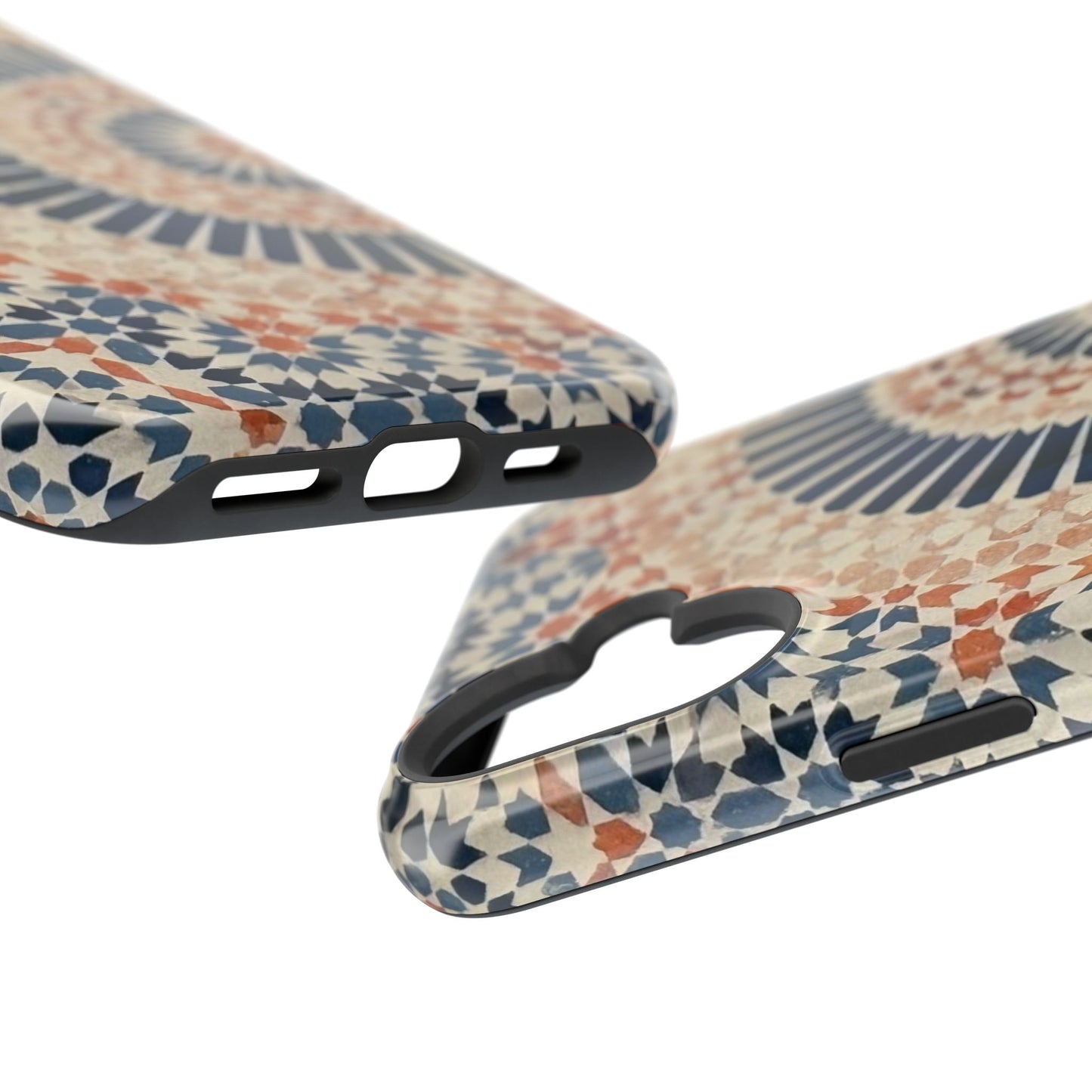 Moroccan Design Iphone Magnetic Tough Cases