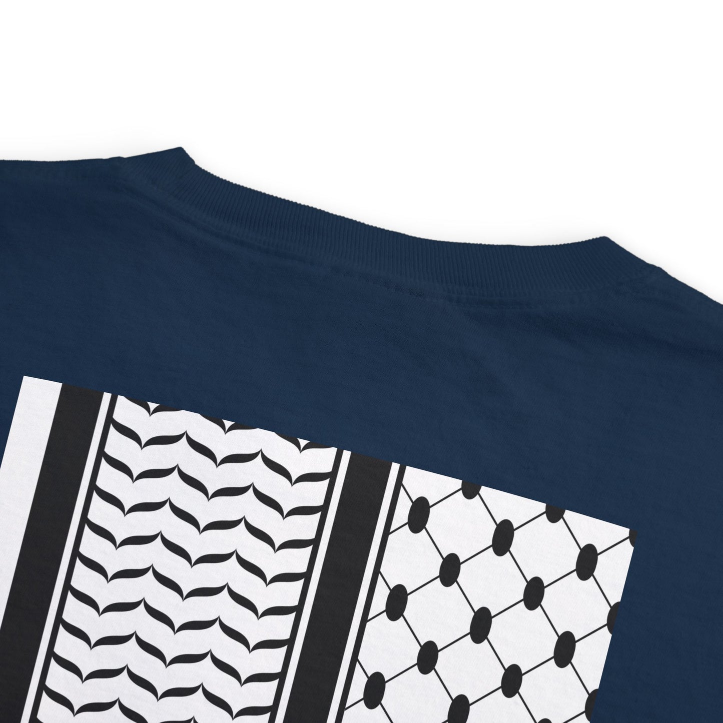 Hattah Black and White Stylish Graphic Pocket T-Shirt | Unisex| More Colors