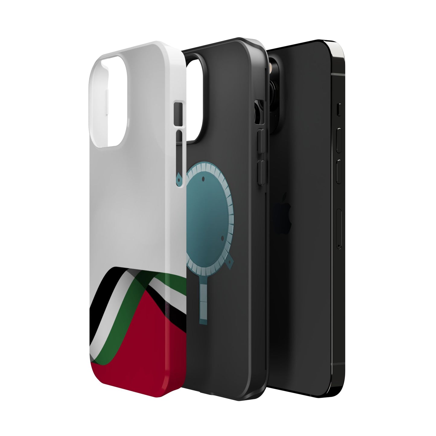 Flowing Flag Iphone Magnetic Tough Cases