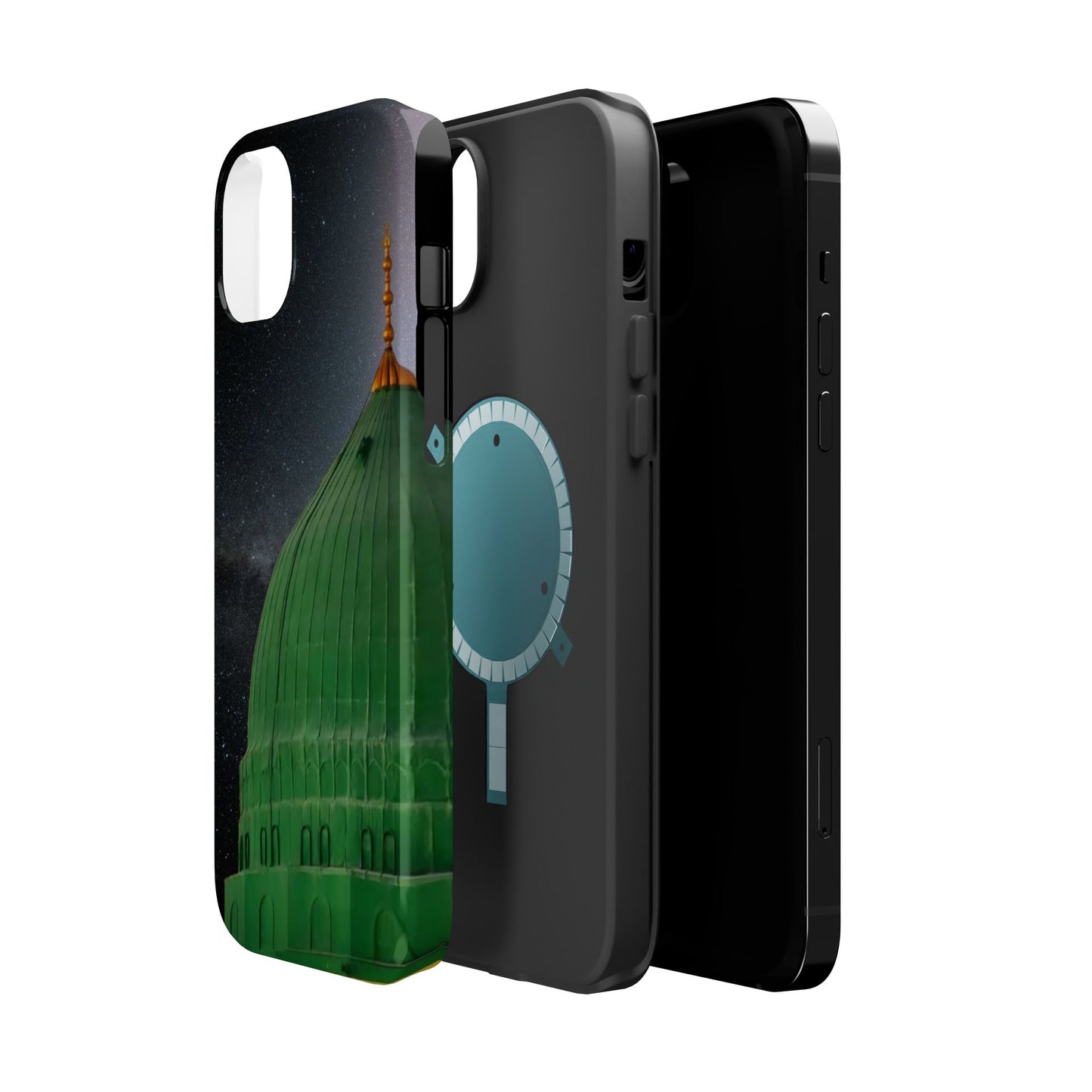 Green Dome Design Iphone Magnetic Tough Cases