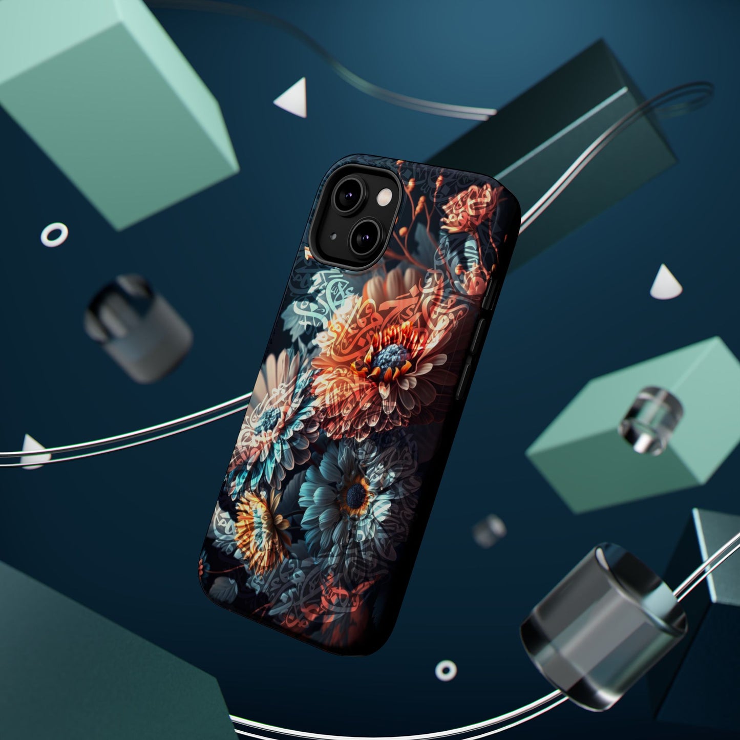 Arabian Wild Flowers 🌺 Iphone Magnetic Tough Case