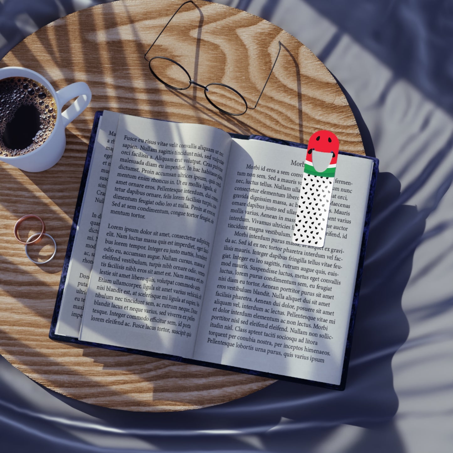 Watermelon Bookmark - Stylish Metal Page Holder