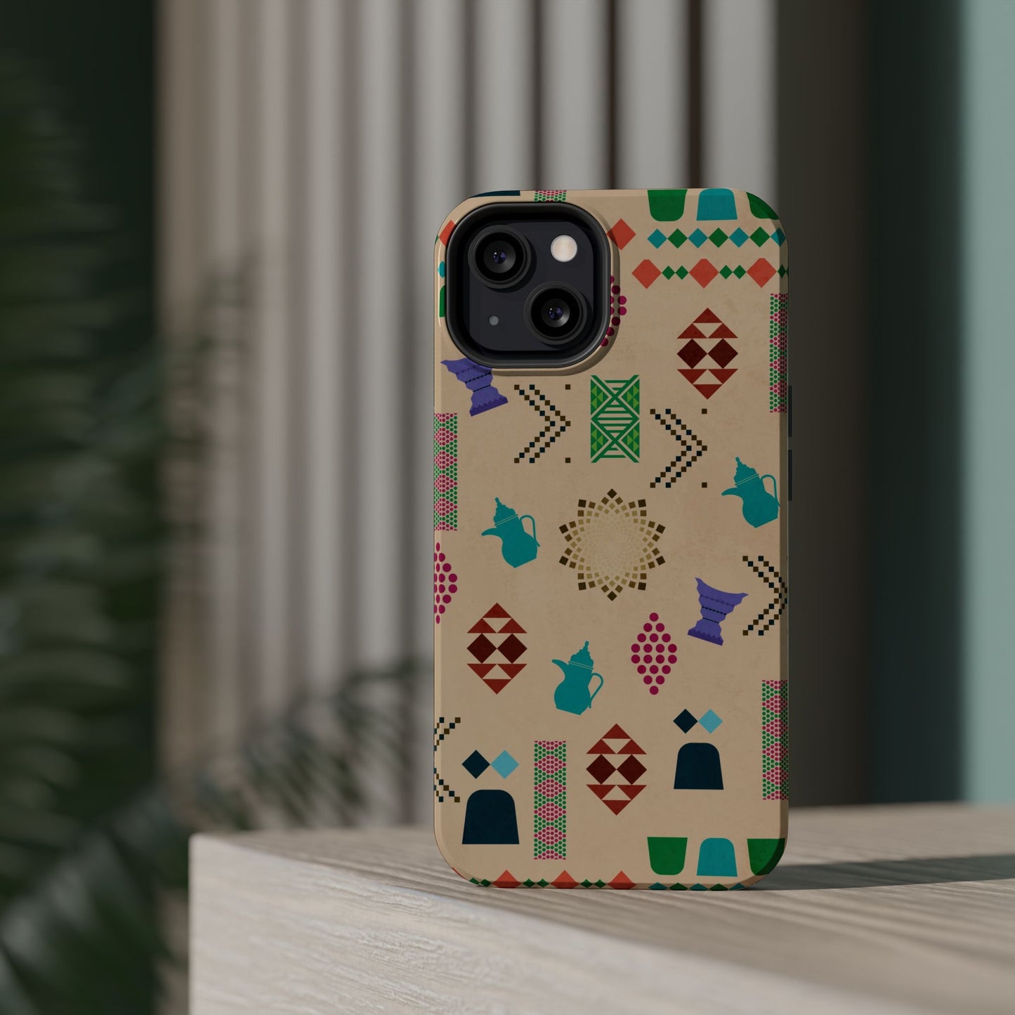 Arabian symbols Design - Iphone Magnetic Tough Case