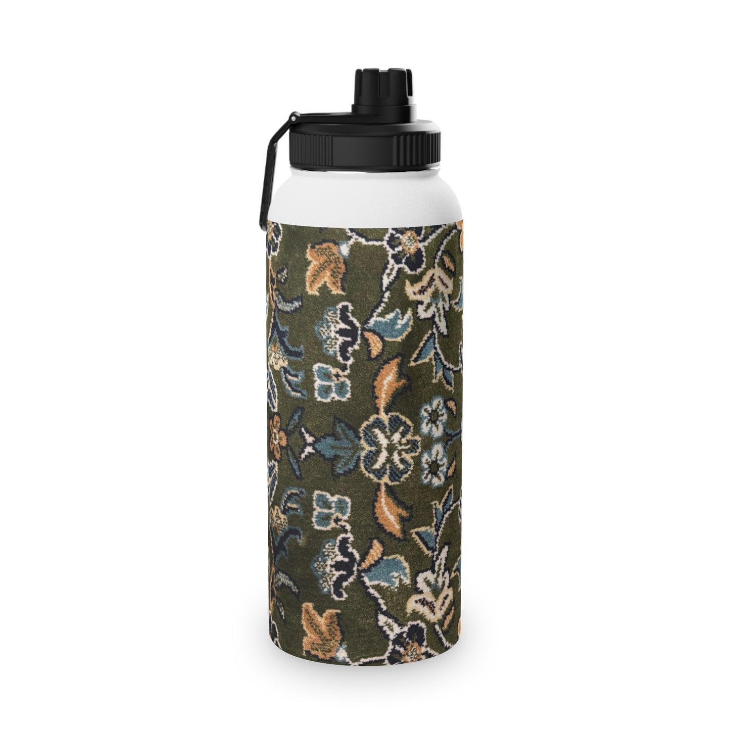 Rawdah Stylish Stainless Steel Water Bottle with Sports Lid