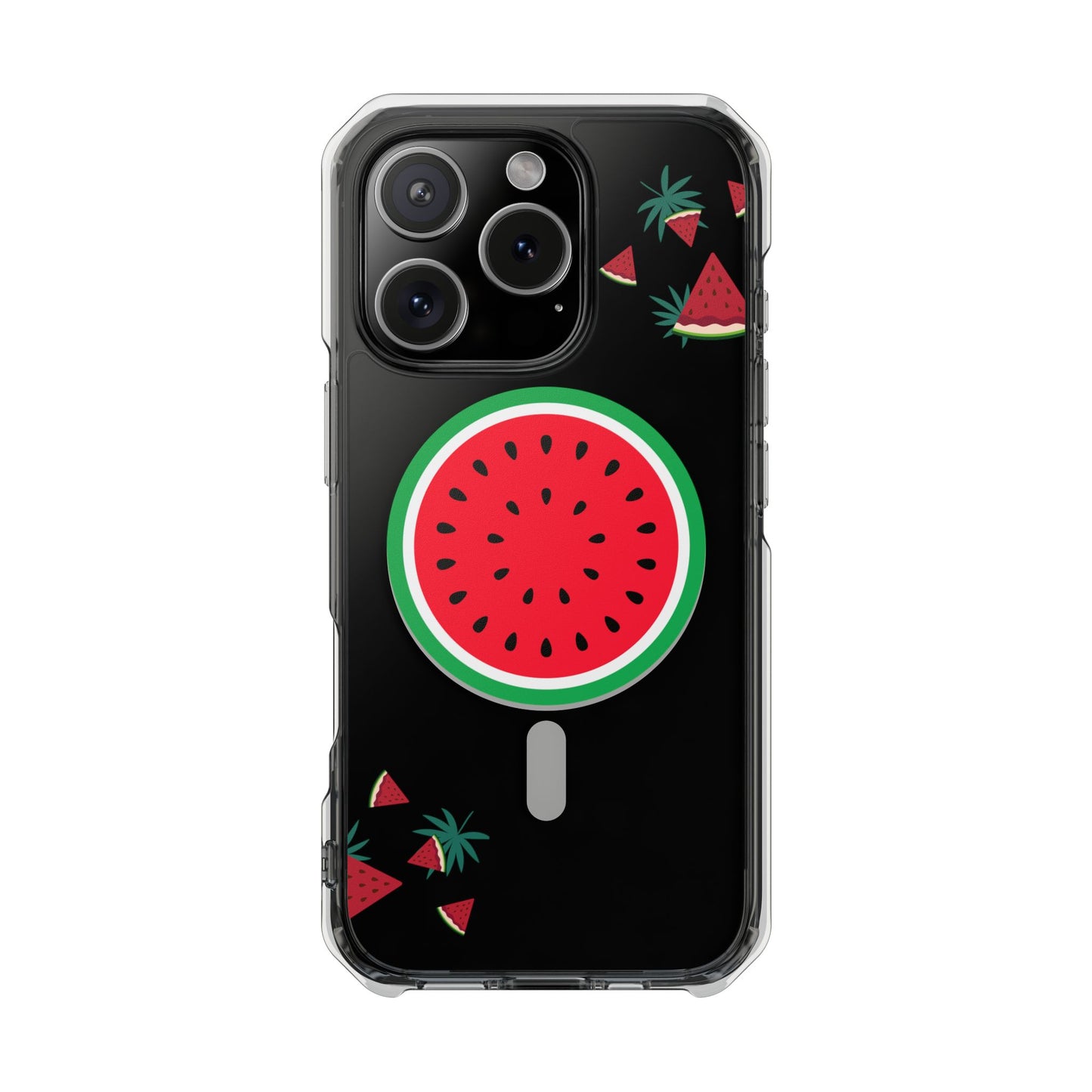 Watermelon 🍉 Magnetic Clear Phone Case - Clear Impact Case