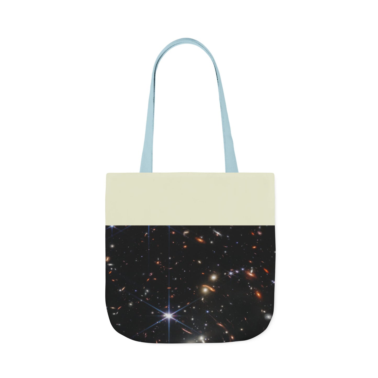 Deep Space Early Universe Canvas Tote Bag, 3-Color Straps