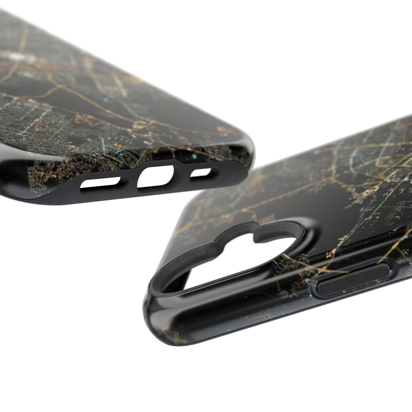 Al Madina Munawarah from Space - City of Lights- Iphone Magnetic Tough Cases