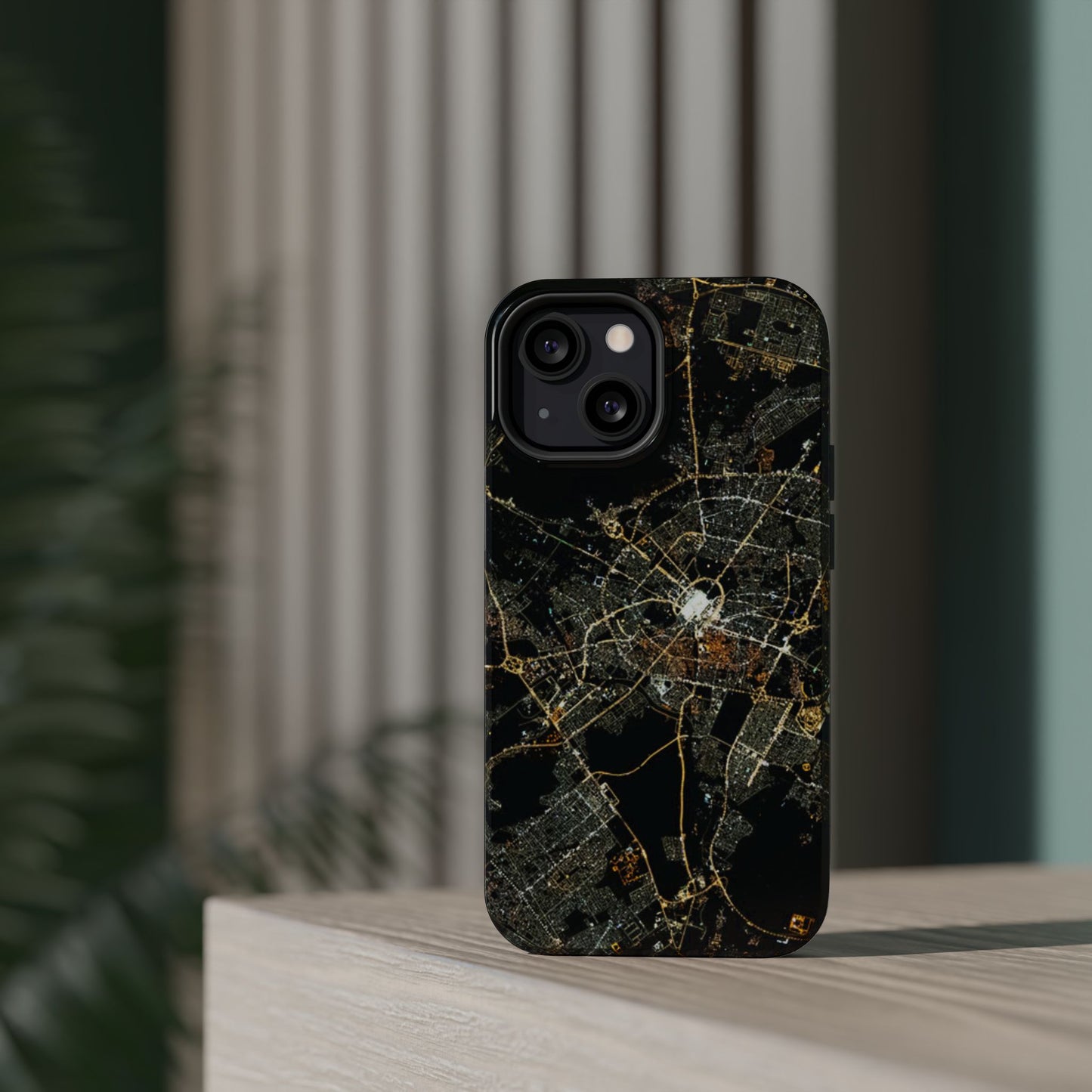 Al Madina Munawarah from Space - City of Lights- Iphone Magnetic Tough Cases