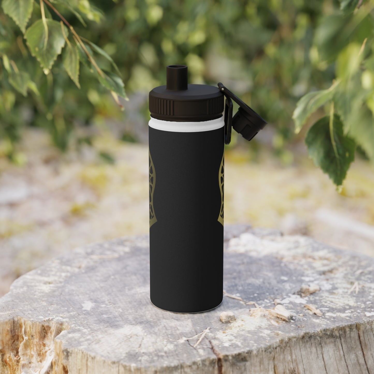 Sandala Stylish Stainless Steel Water Bottle with Sports Lid