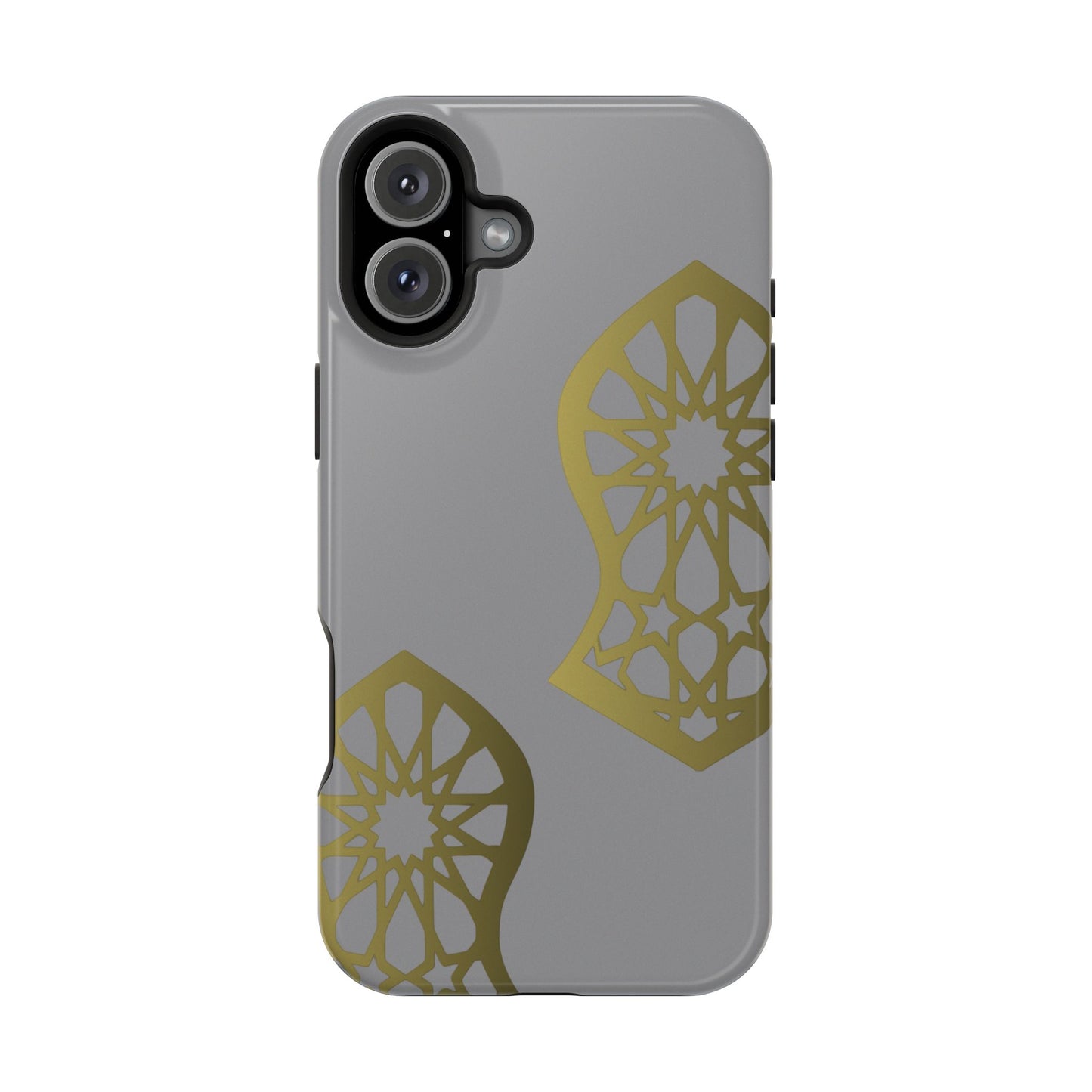 Grey and Gold Sandala Design Iphone Magnetic Tough Cases