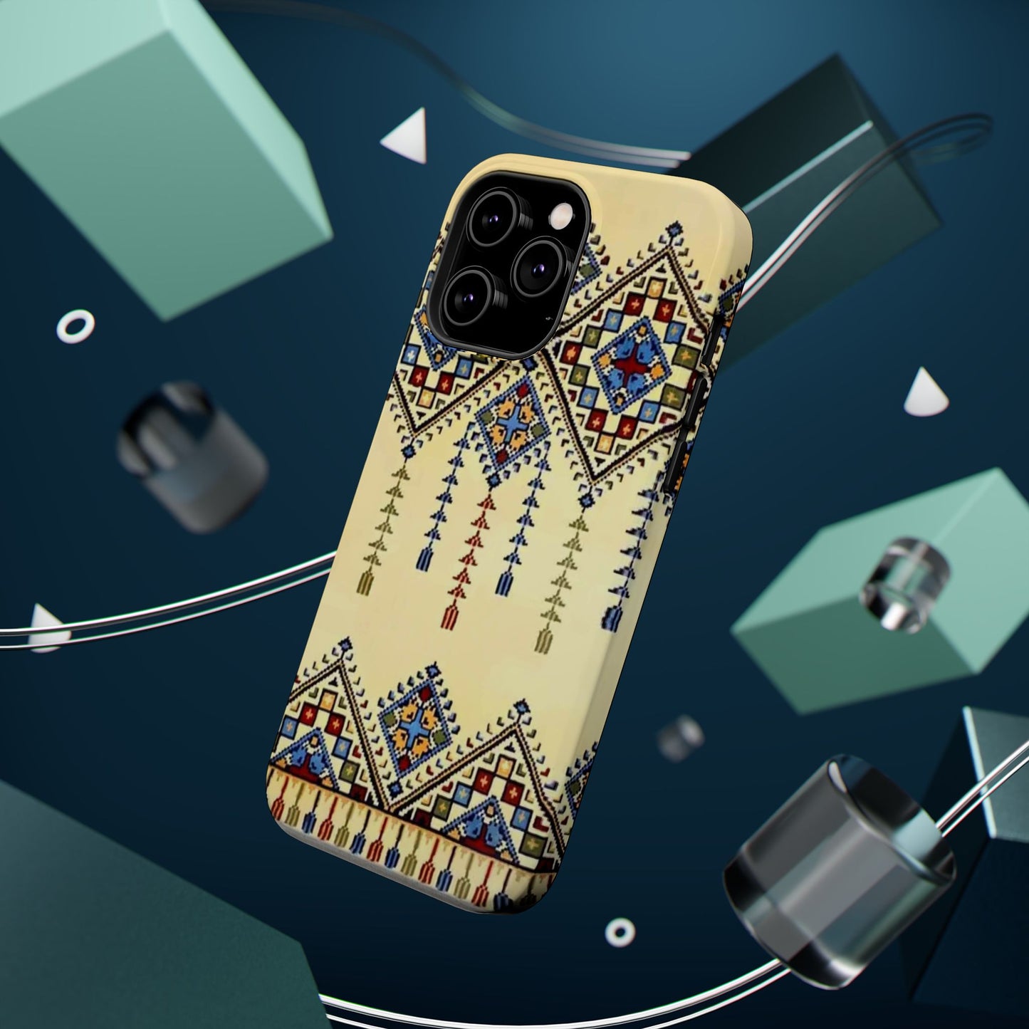 Tatreez Pattern - Iphone Magnetic Tough Cases