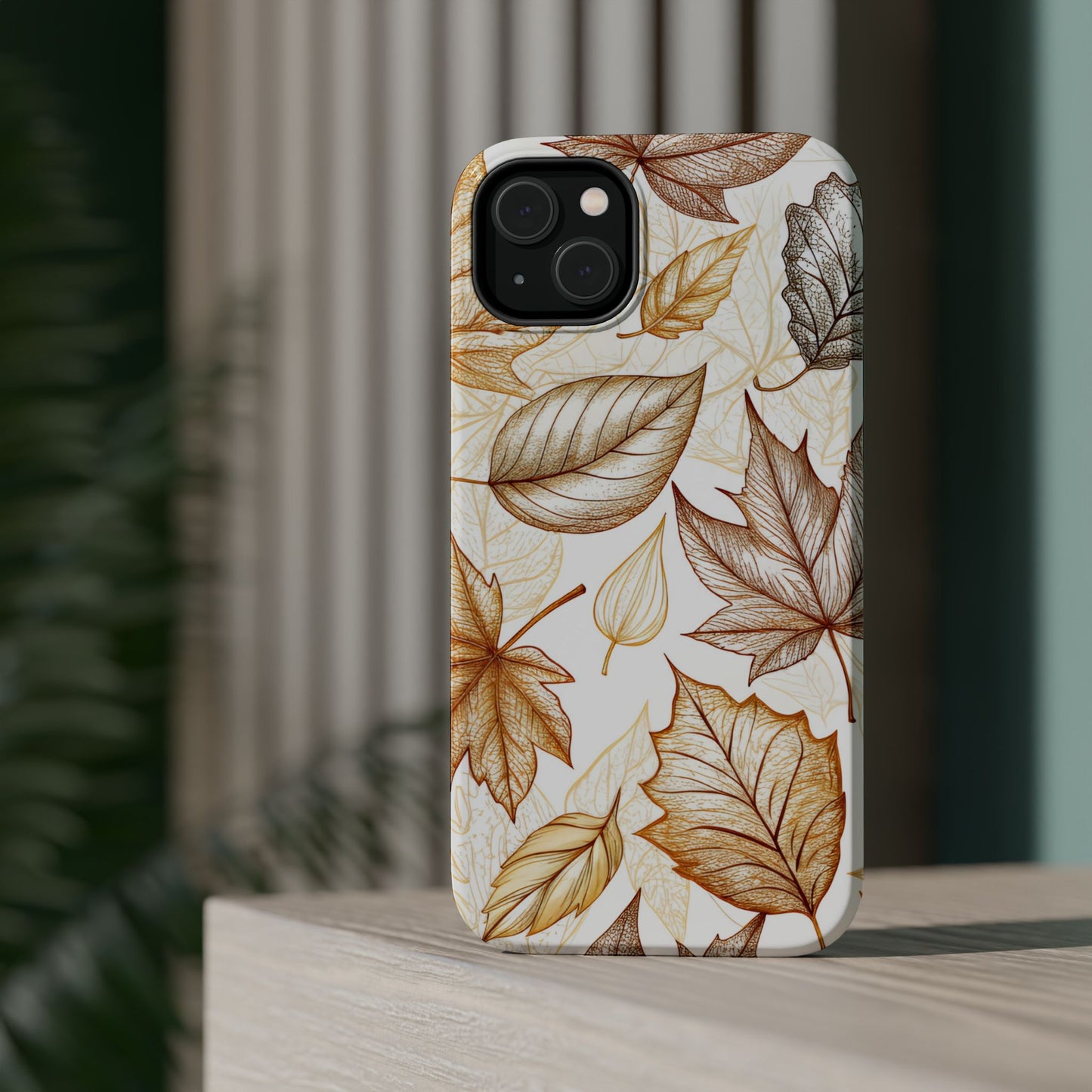 Fall leaves Design - Iphone Magnetic Tough Case
