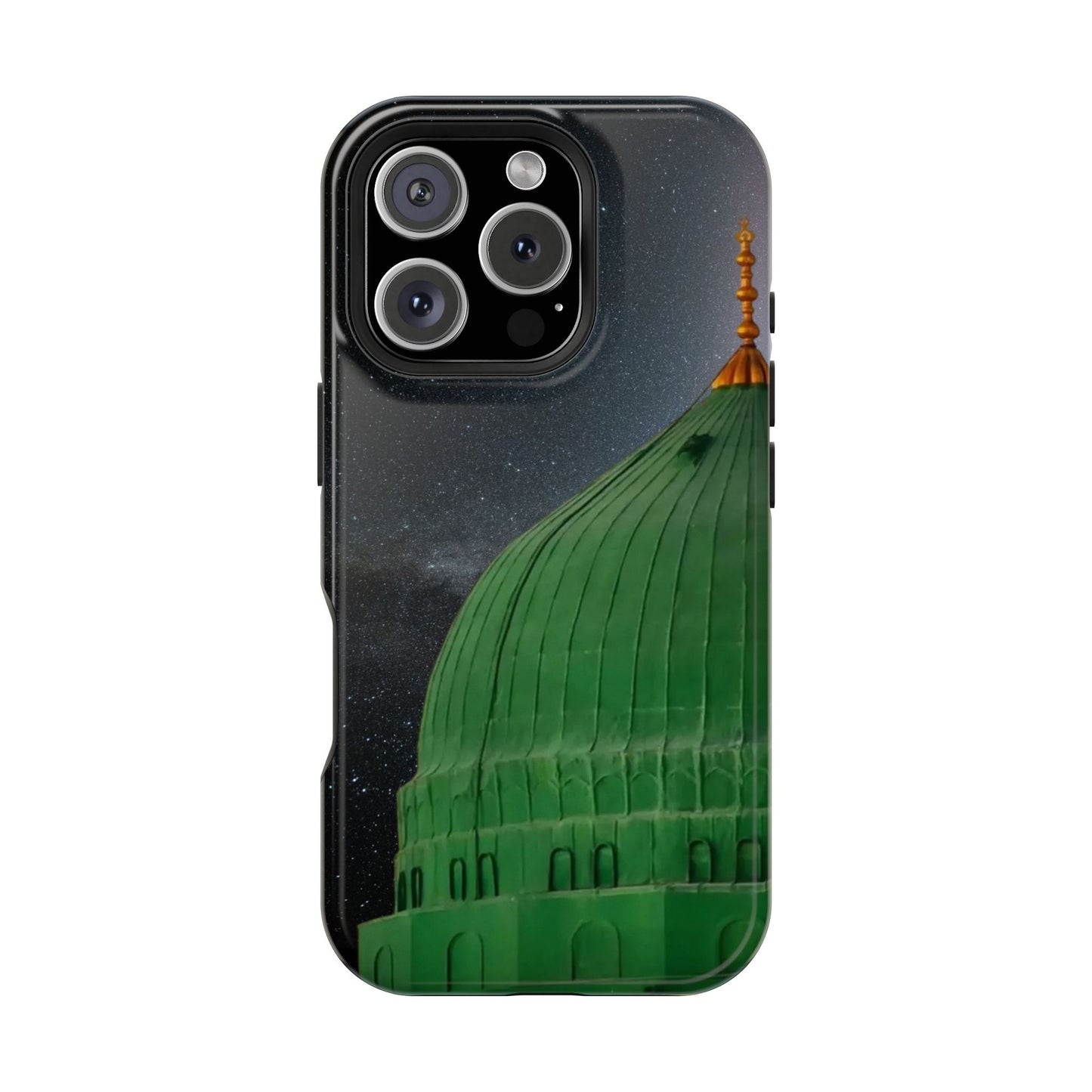 Green Dome Design Iphone Magnetic Tough Cases