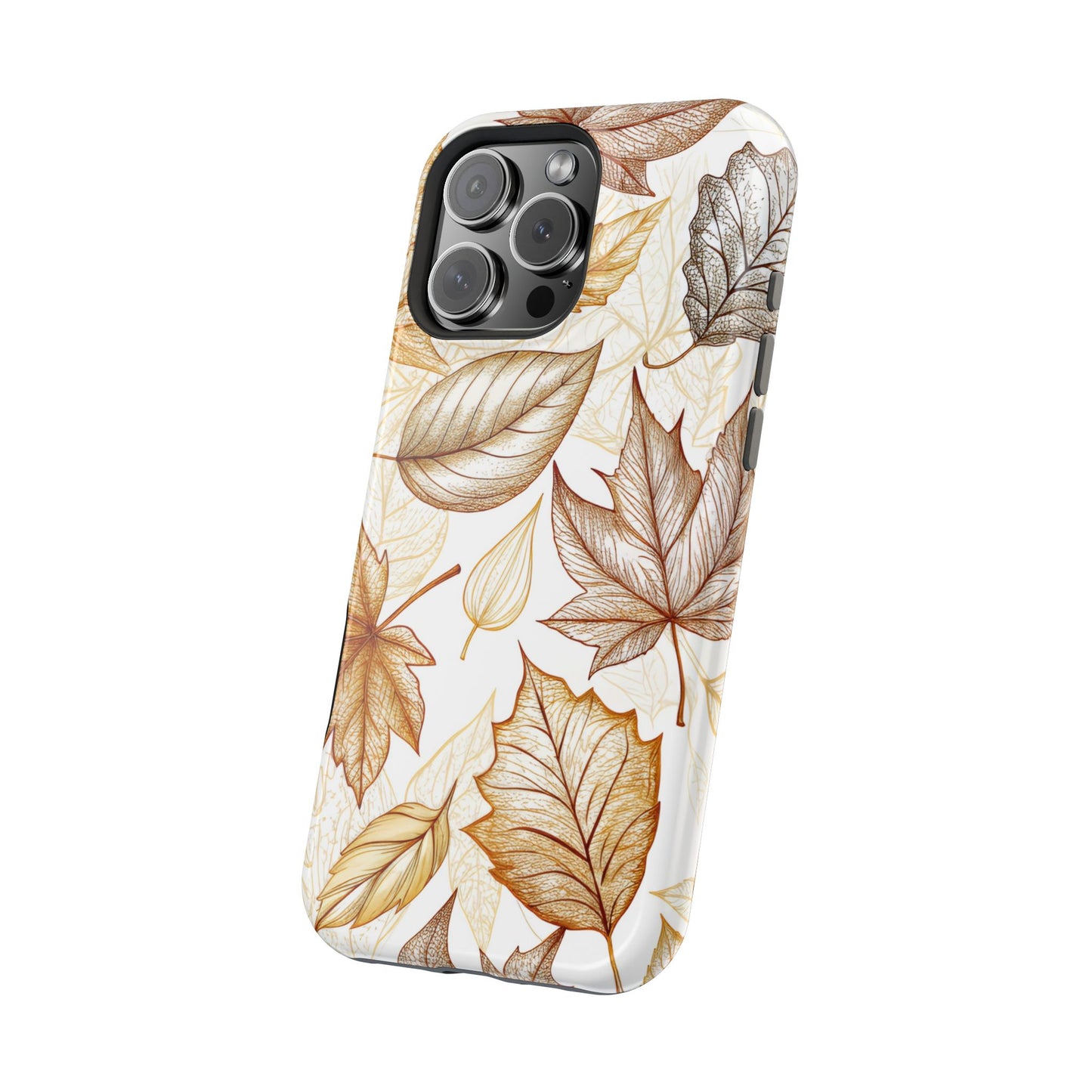 Fall leaves Design - Iphone Magnetic Tough Case