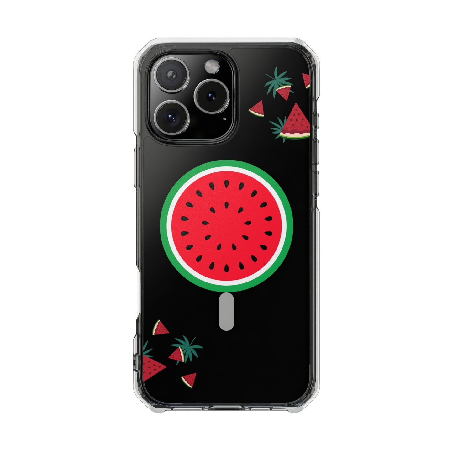 Watermelon 🍉 Magnetic Clear Phone Case - Clear Impact Case