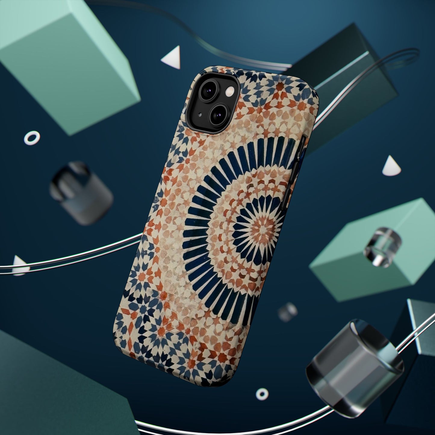 Moroccan Design Iphone Magnetic Tough Cases