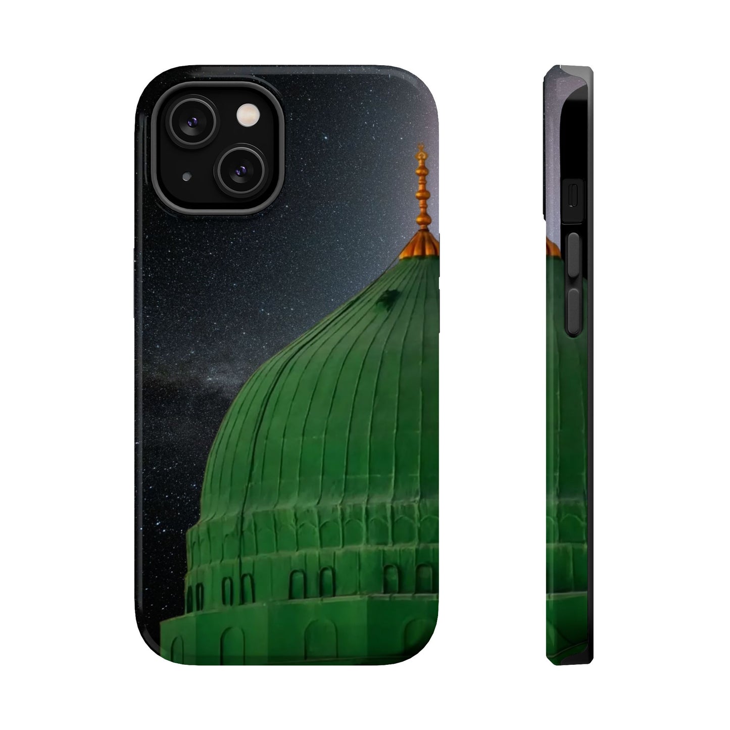 Green Dome Design Iphone Magnetic Tough Cases