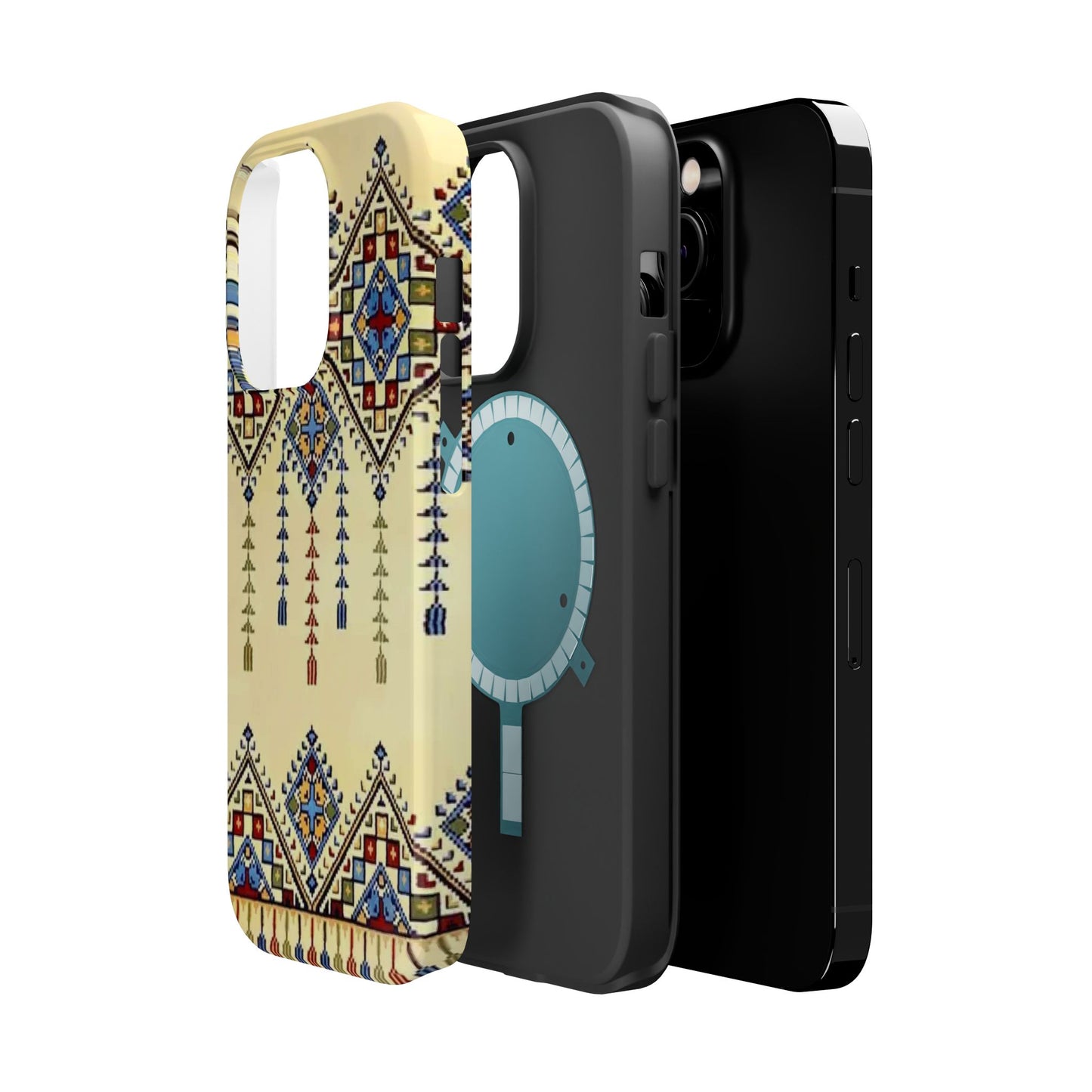 Tatreez Pattern - Iphone Magnetic Tough Cases