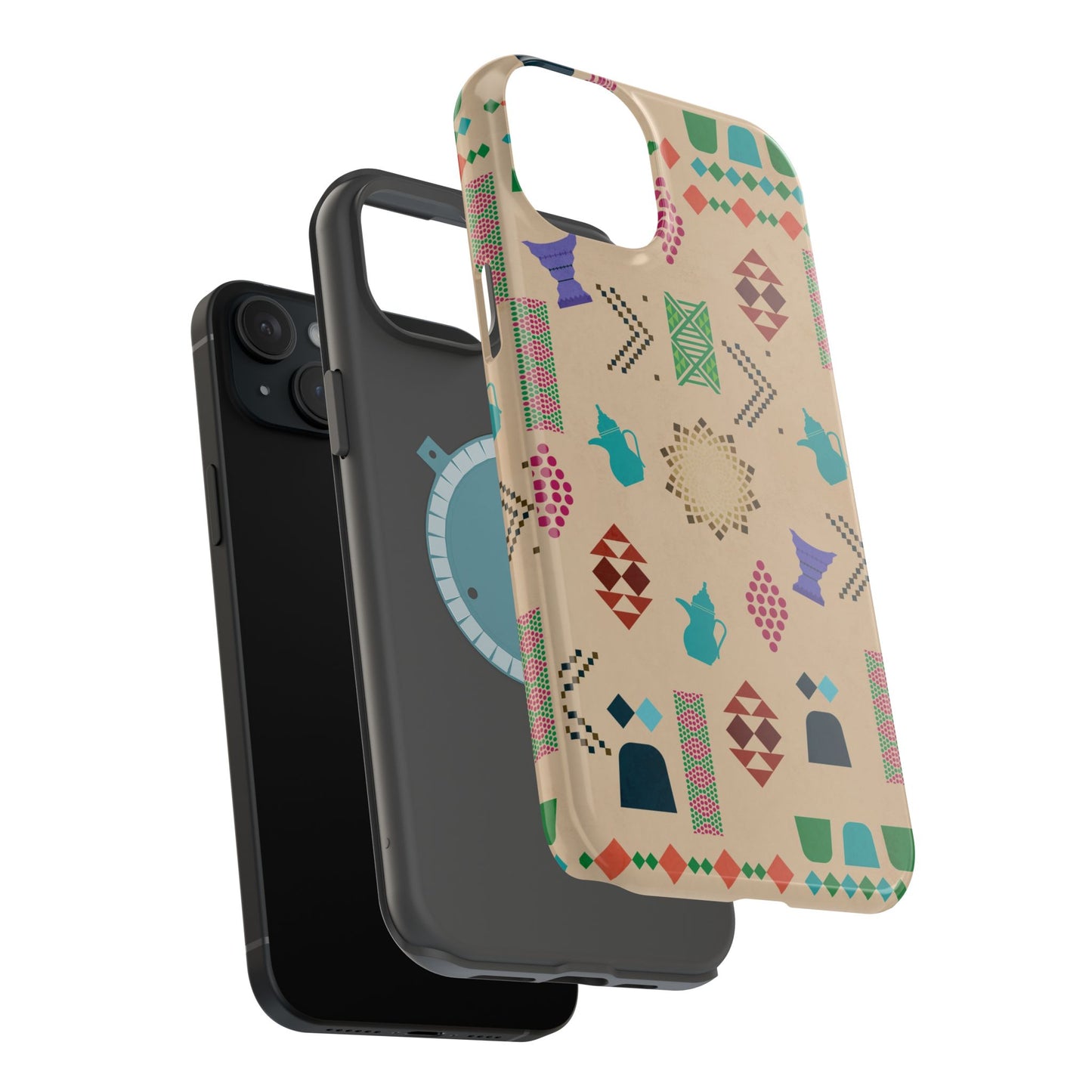 Arabian symbols Design - Iphone Magnetic Tough Case