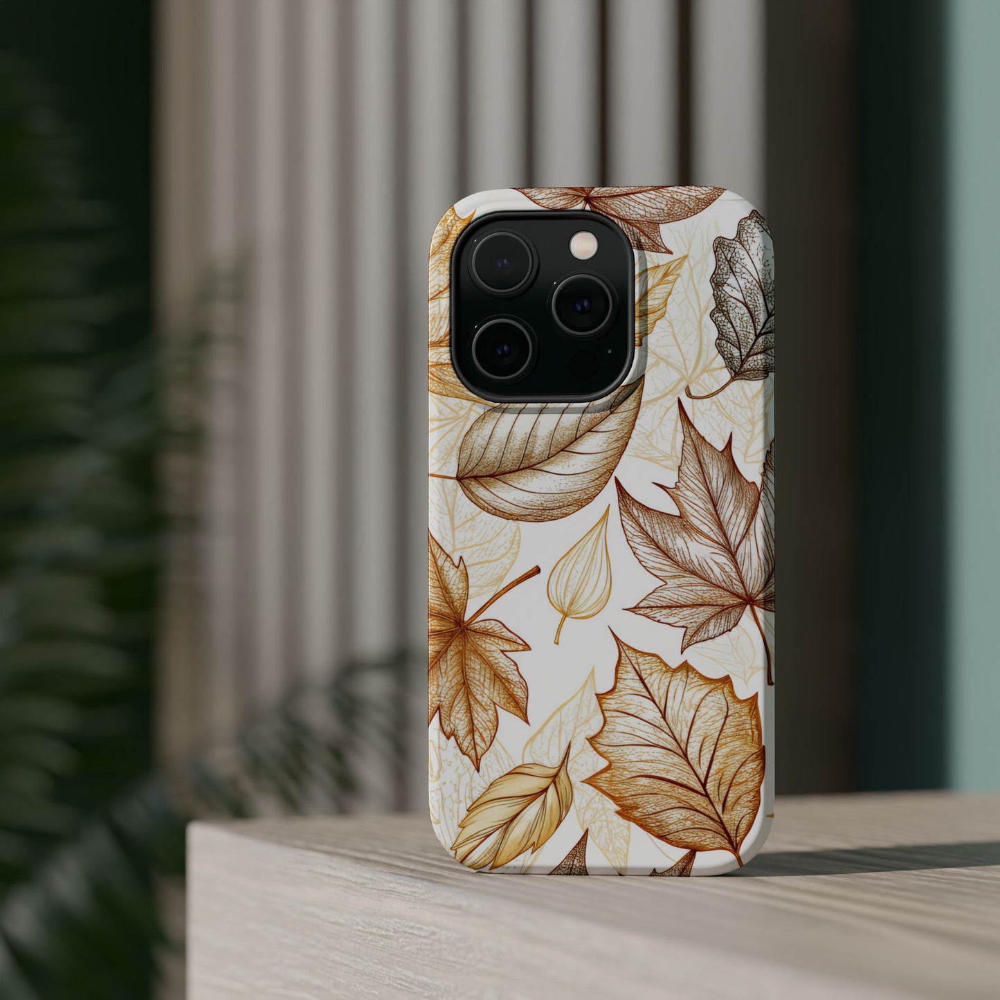 Fall leaves Design - Iphone Magnetic Tough Case