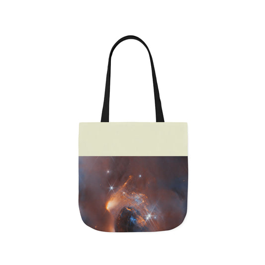 New-Born Star Canvas Tote Bag, 3-Color Straps