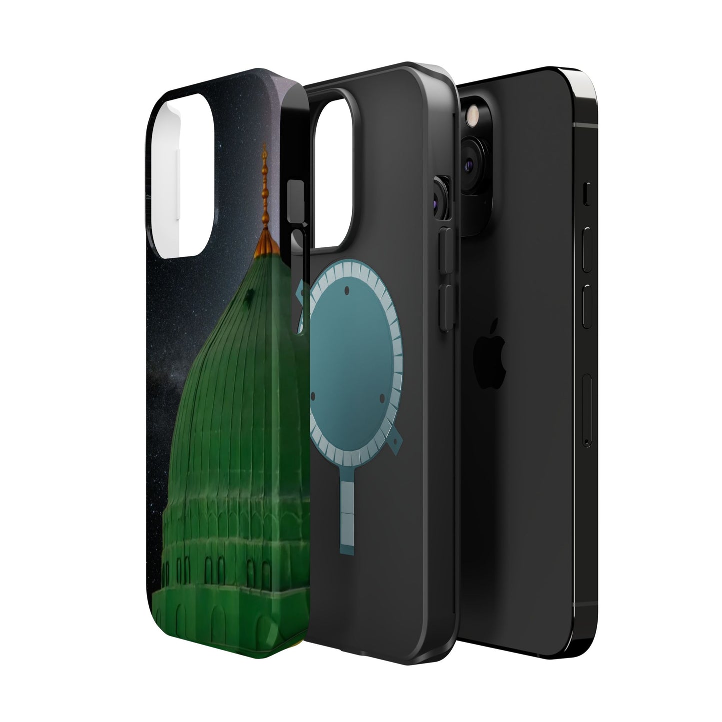 Green Dome Design Iphone Magnetic Tough Cases