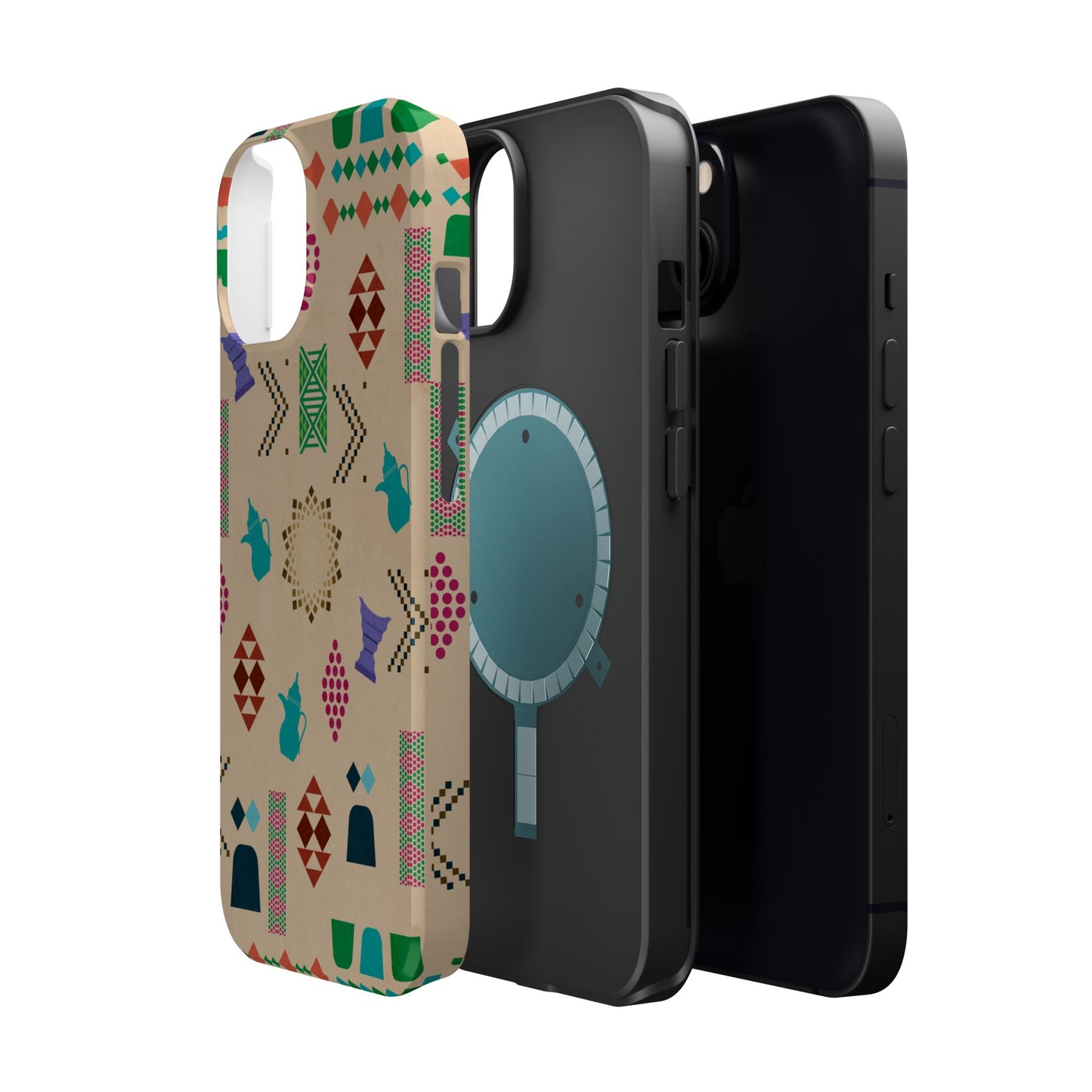 Arabian symbols Design - Iphone Magnetic Tough Case