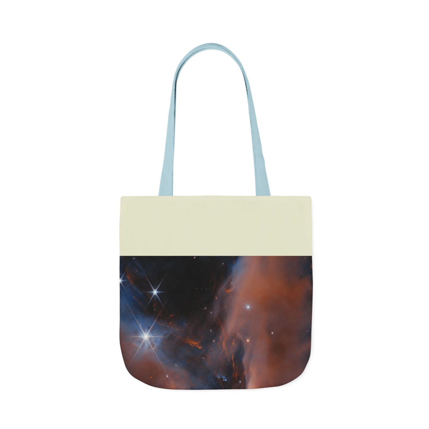 New-Born Star Canvas Tote Bag, 3-Color Straps