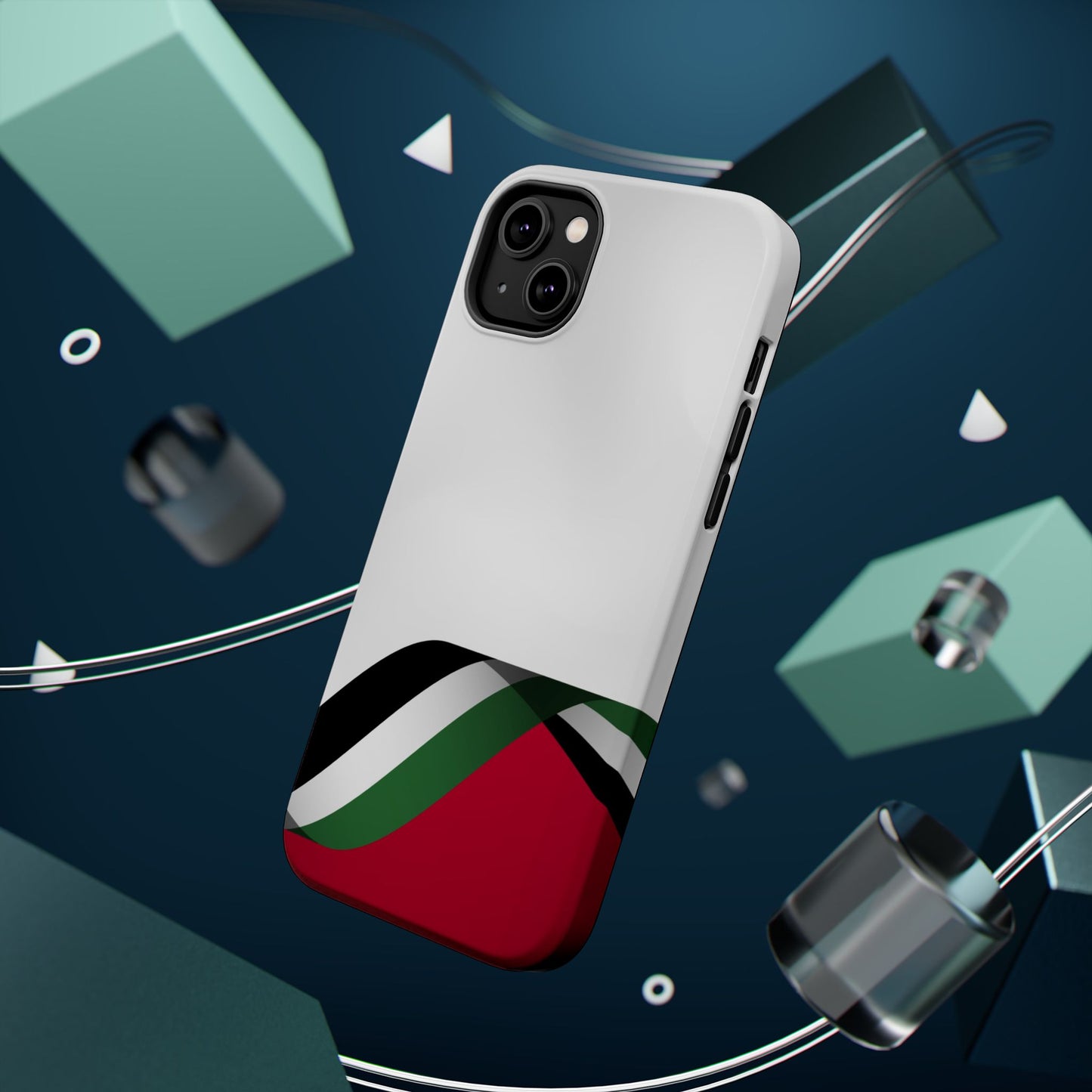 Flowing Flag Iphone Magnetic Tough Cases