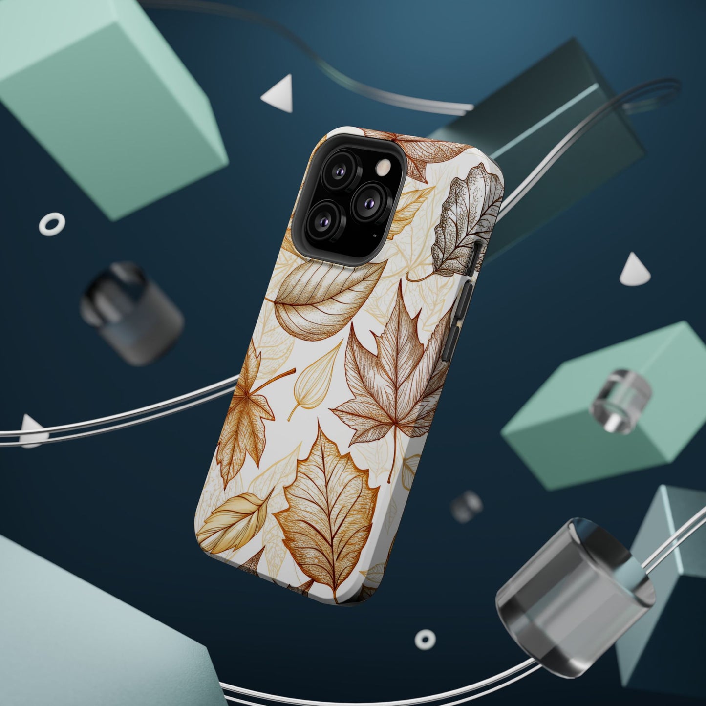 Fall leaves Design - Iphone Magnetic Tough Case