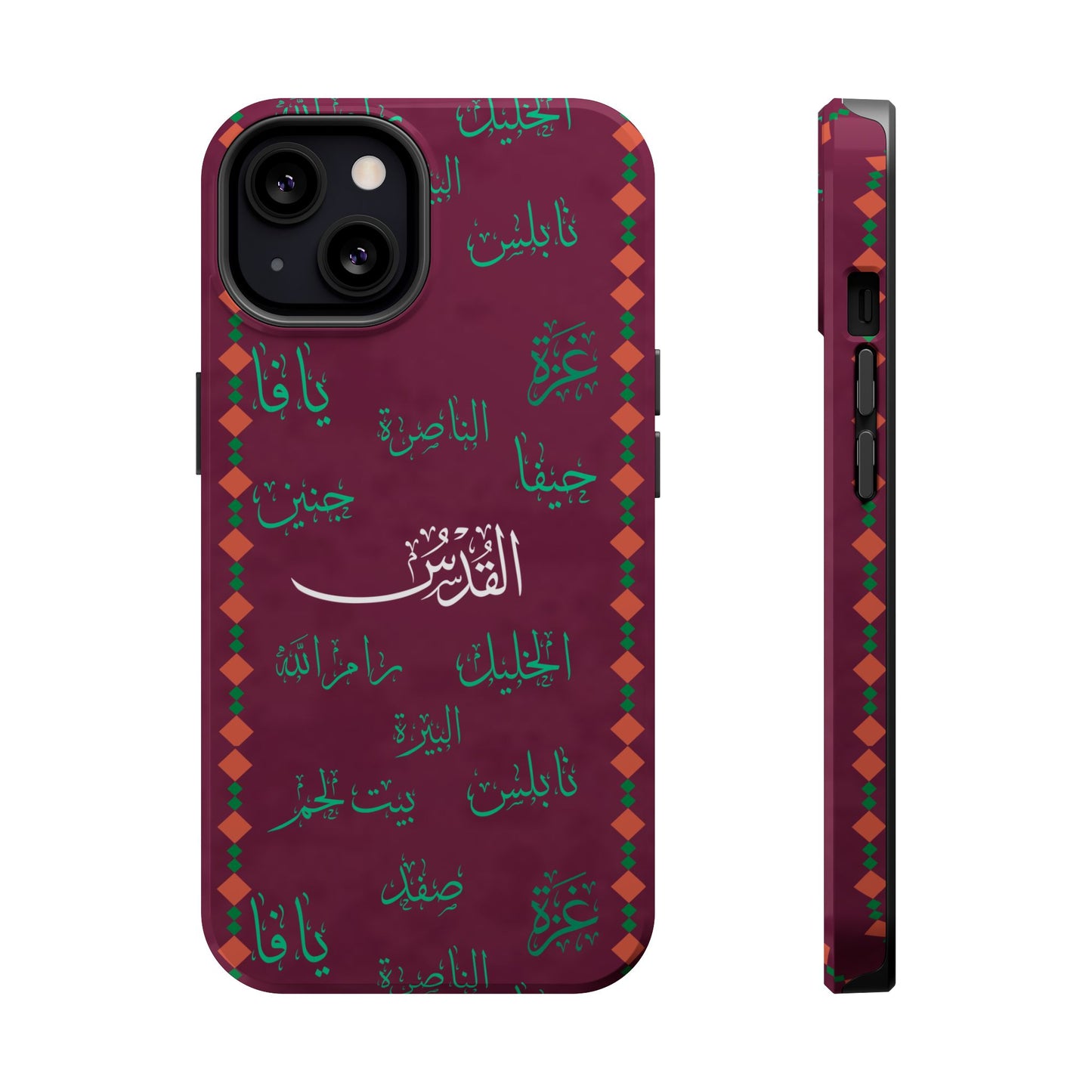 Palestinian Cities Design - Iphone Magnetic Tough Case