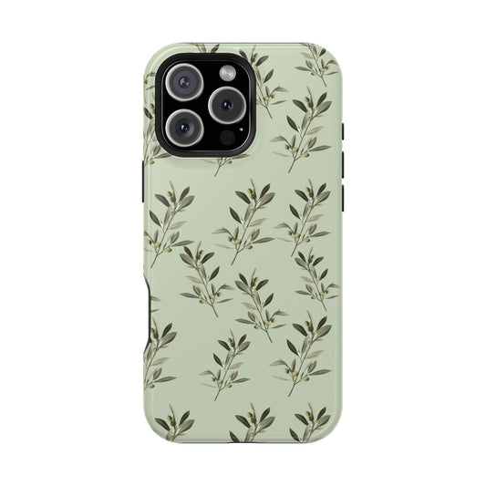 Olive 🫒 branches - Iphone Magnetic Tough Case