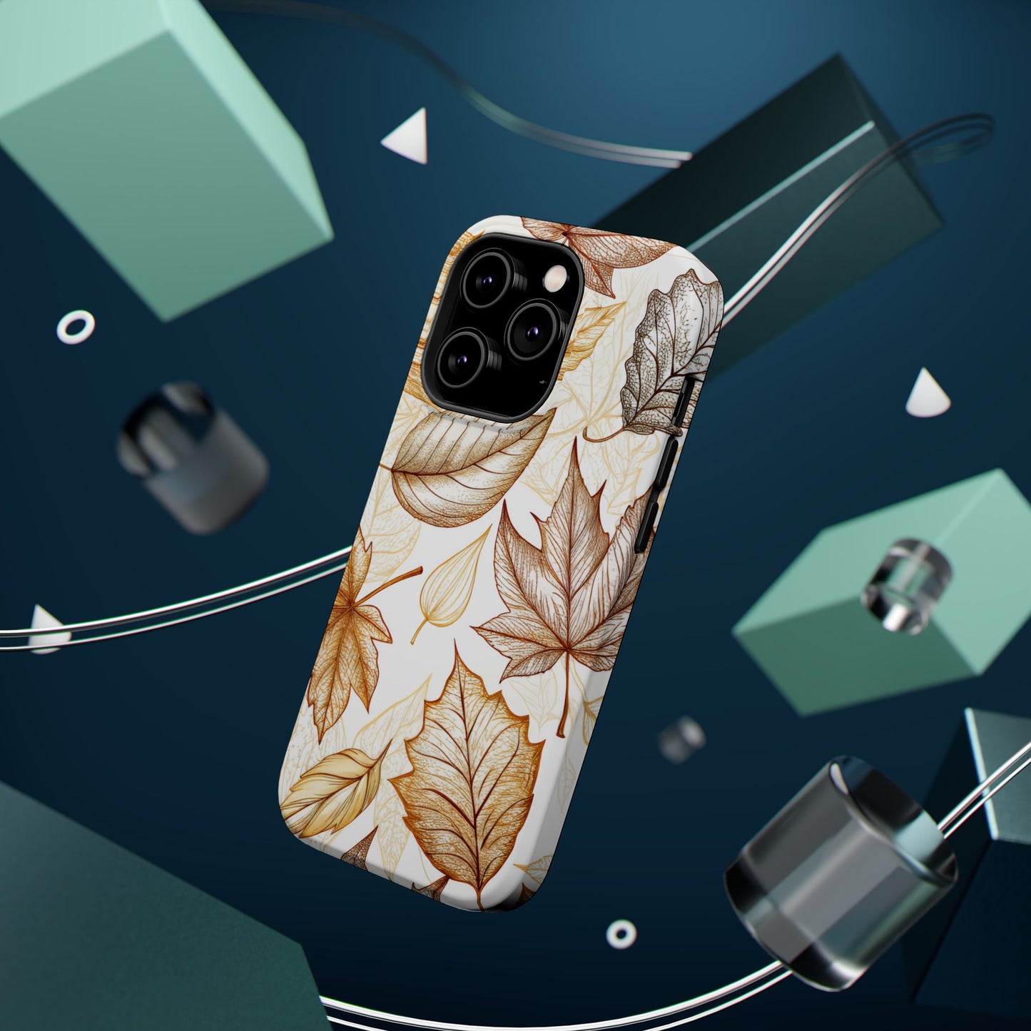 Fall leaves Design - Iphone Magnetic Tough Case