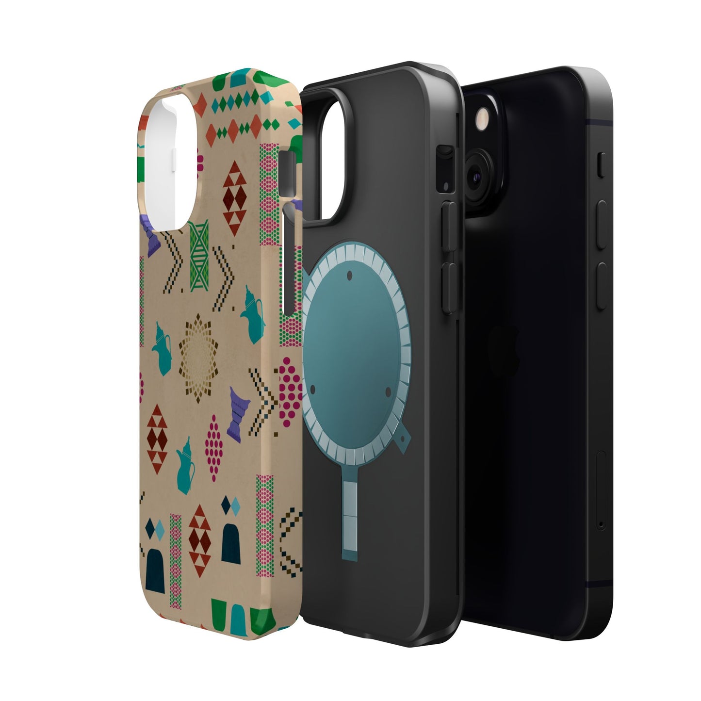 Arabian symbols Design - Iphone Magnetic Tough Case