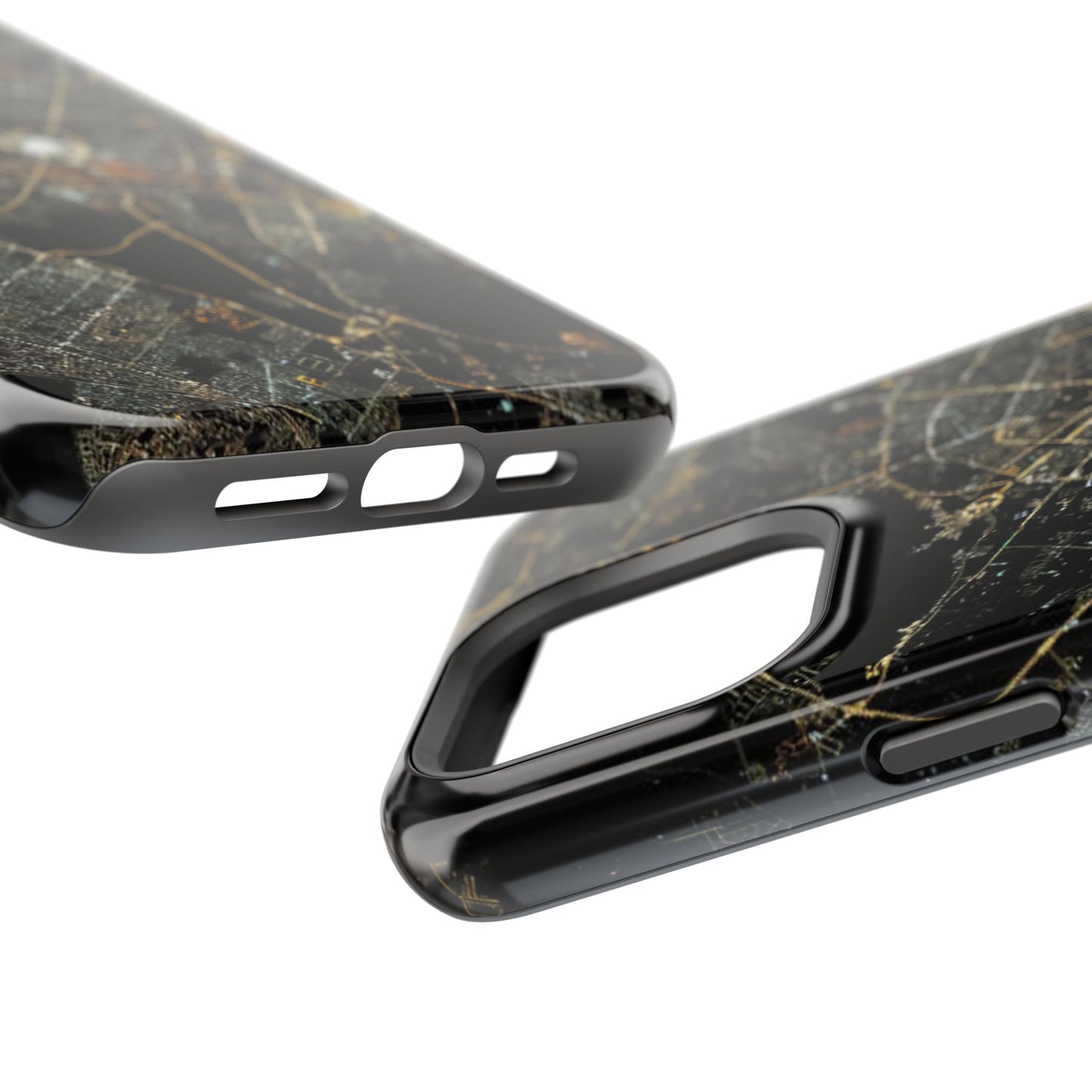 Al Madina Munawarah from Space - City of Lights- Iphone Magnetic Tough Cases