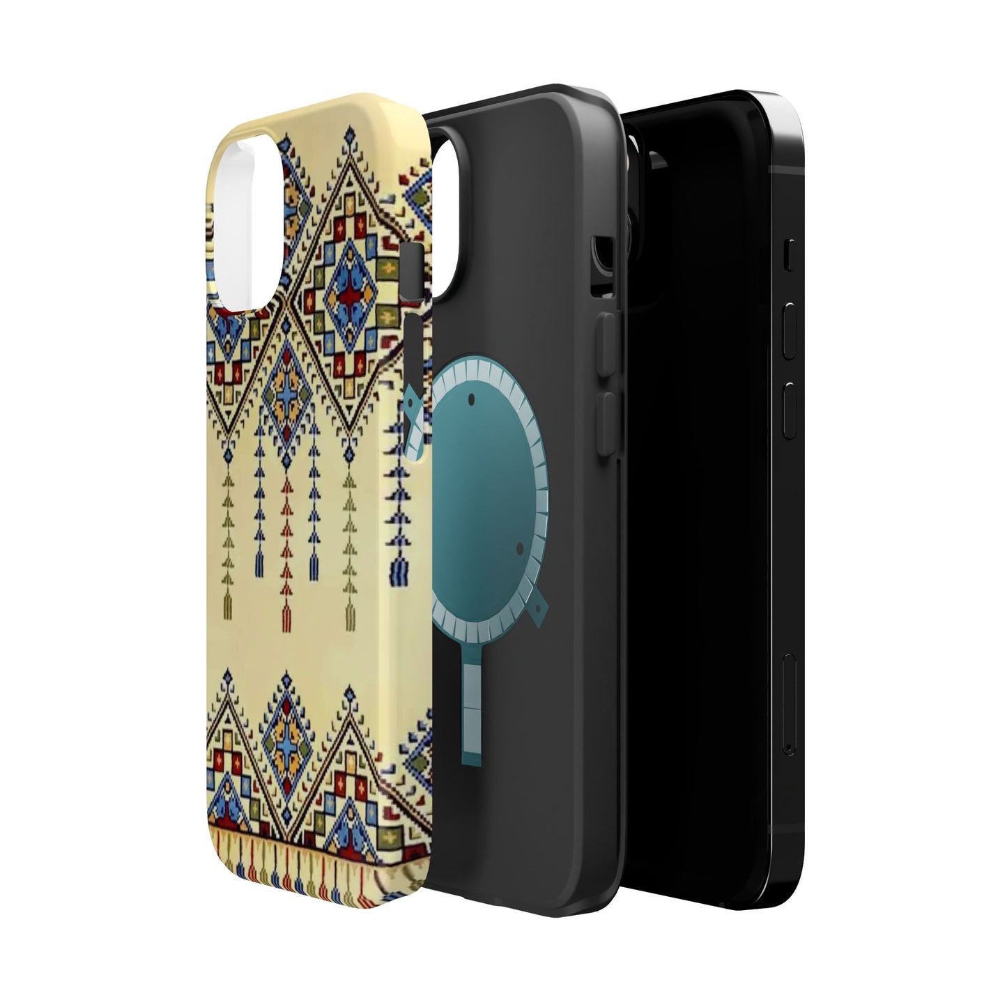 Tatreez Pattern - Iphone Magnetic Tough Cases