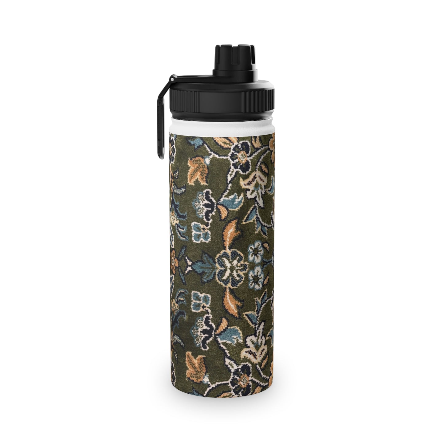 Rawdah Stylish Stainless Steel Water Bottle with Sports Lid